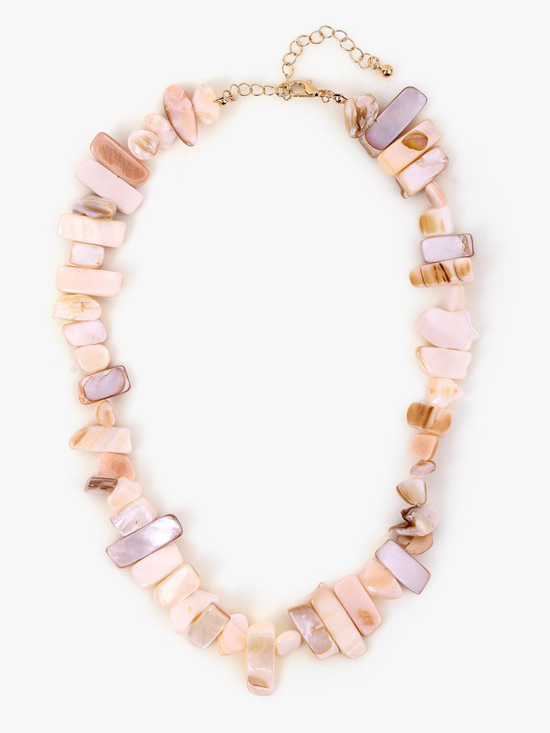 Kazo Chic Pebble Artificial Beads Beaded Necklace