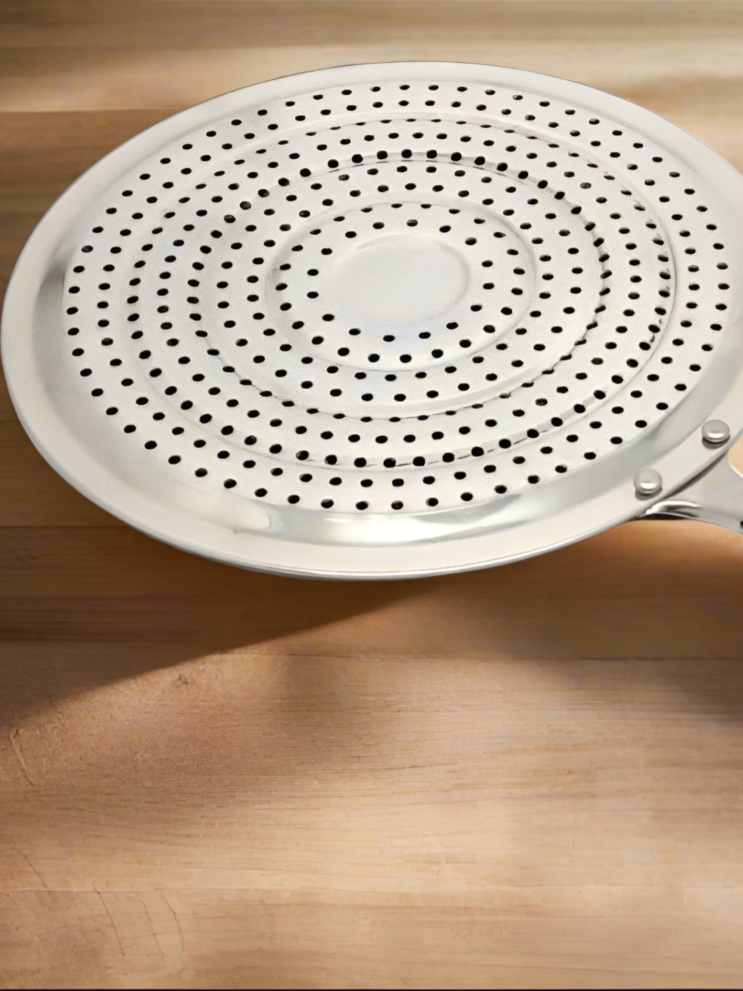 Nyra Kitchenware Silver Toned Stainless Steel Multi-Purpose Roaster Plate