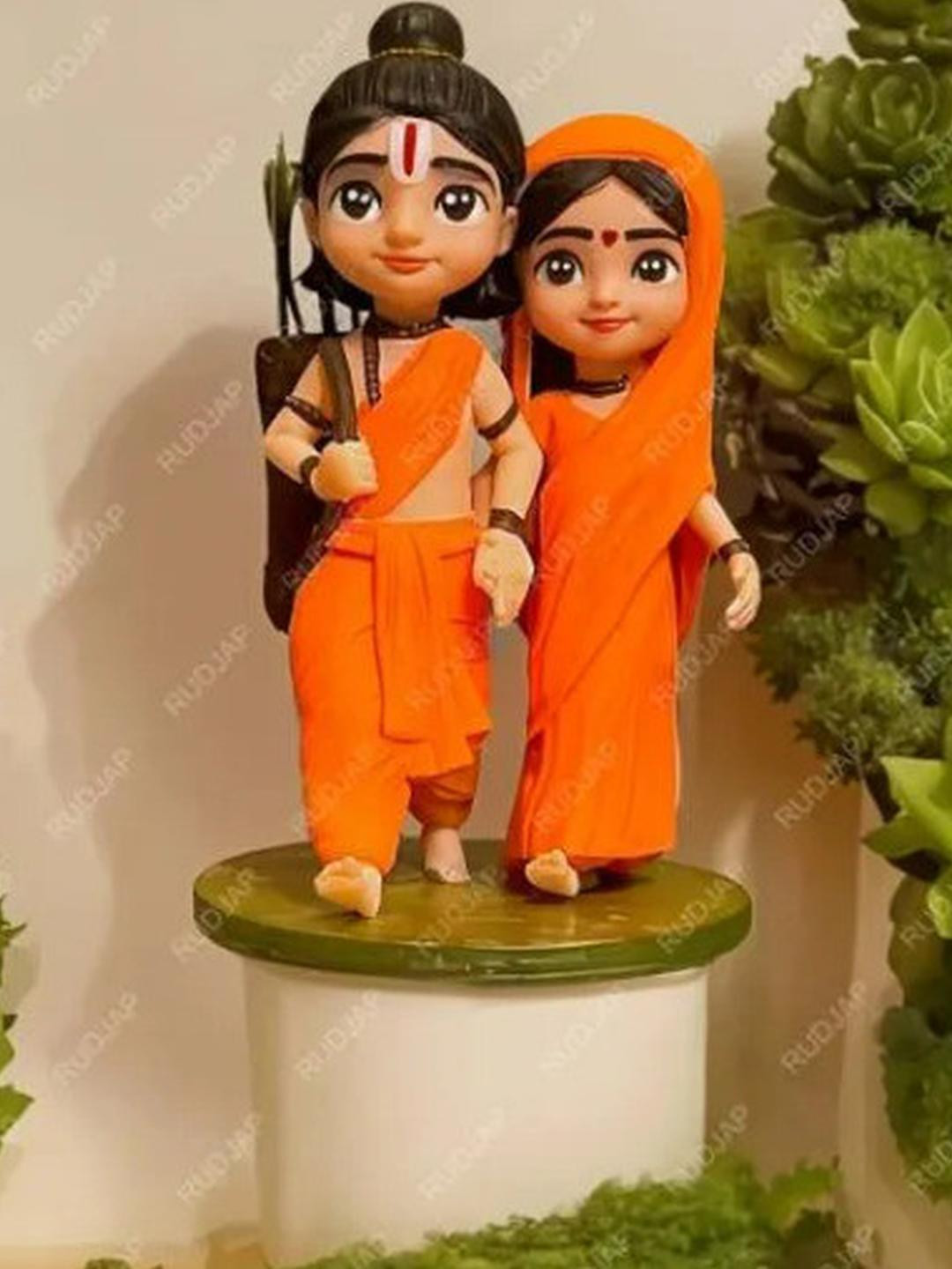 SSS SCULPTURE Multicoloured Religious Idol Showpiece