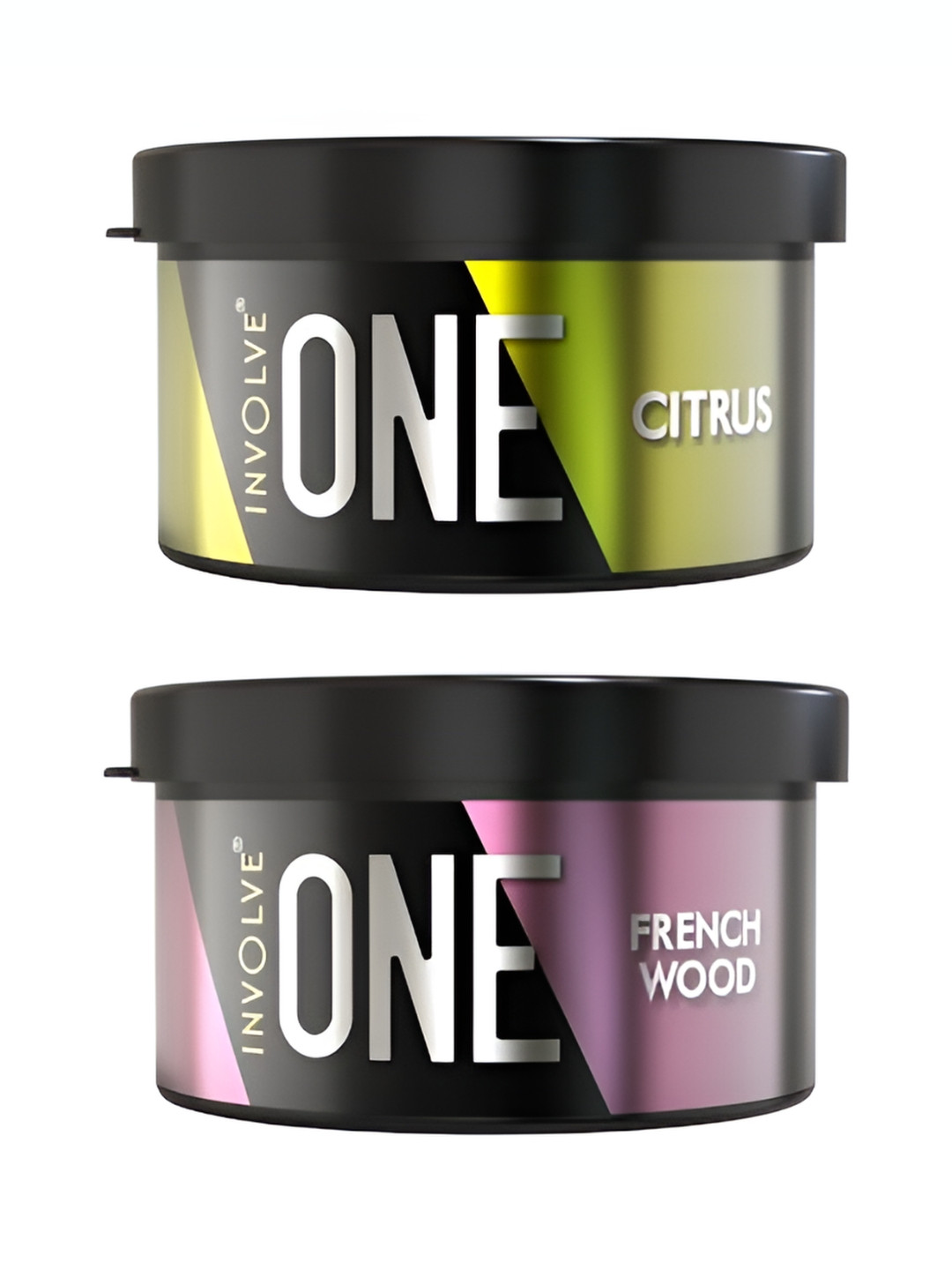 INVOLVE 2 Pieces Citrus & Frenchwood Car Freshener 40 g