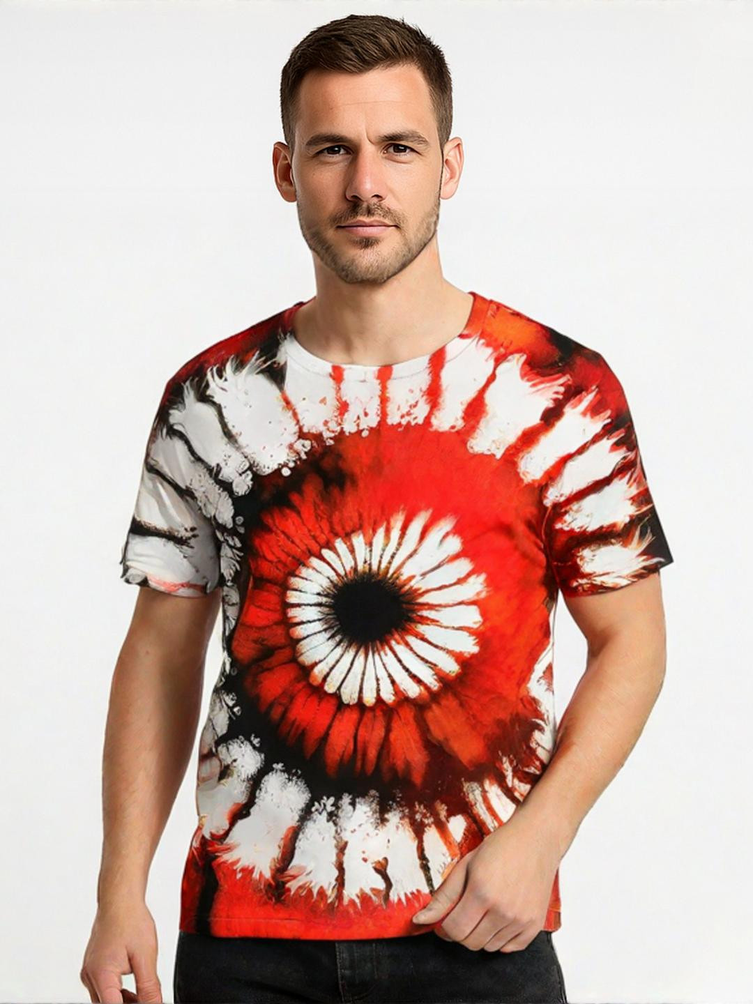 UD FABRIC Men Red Shirts