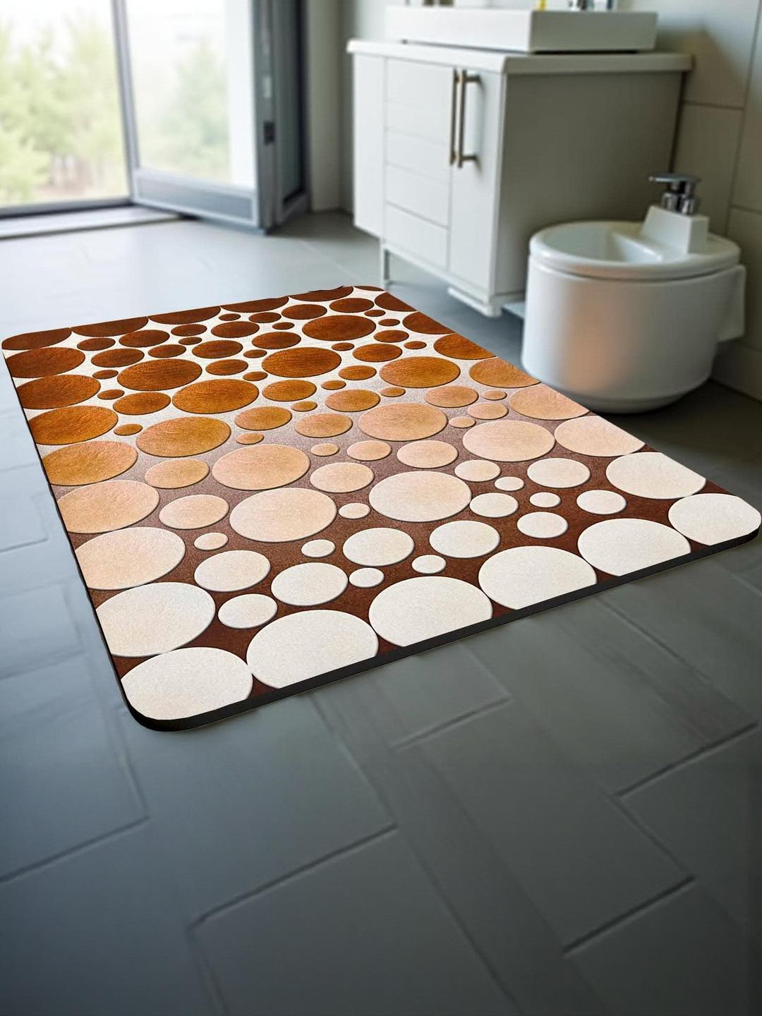 IVAZA Anti-Skid Absorbent & Quick Dry Bath Mat