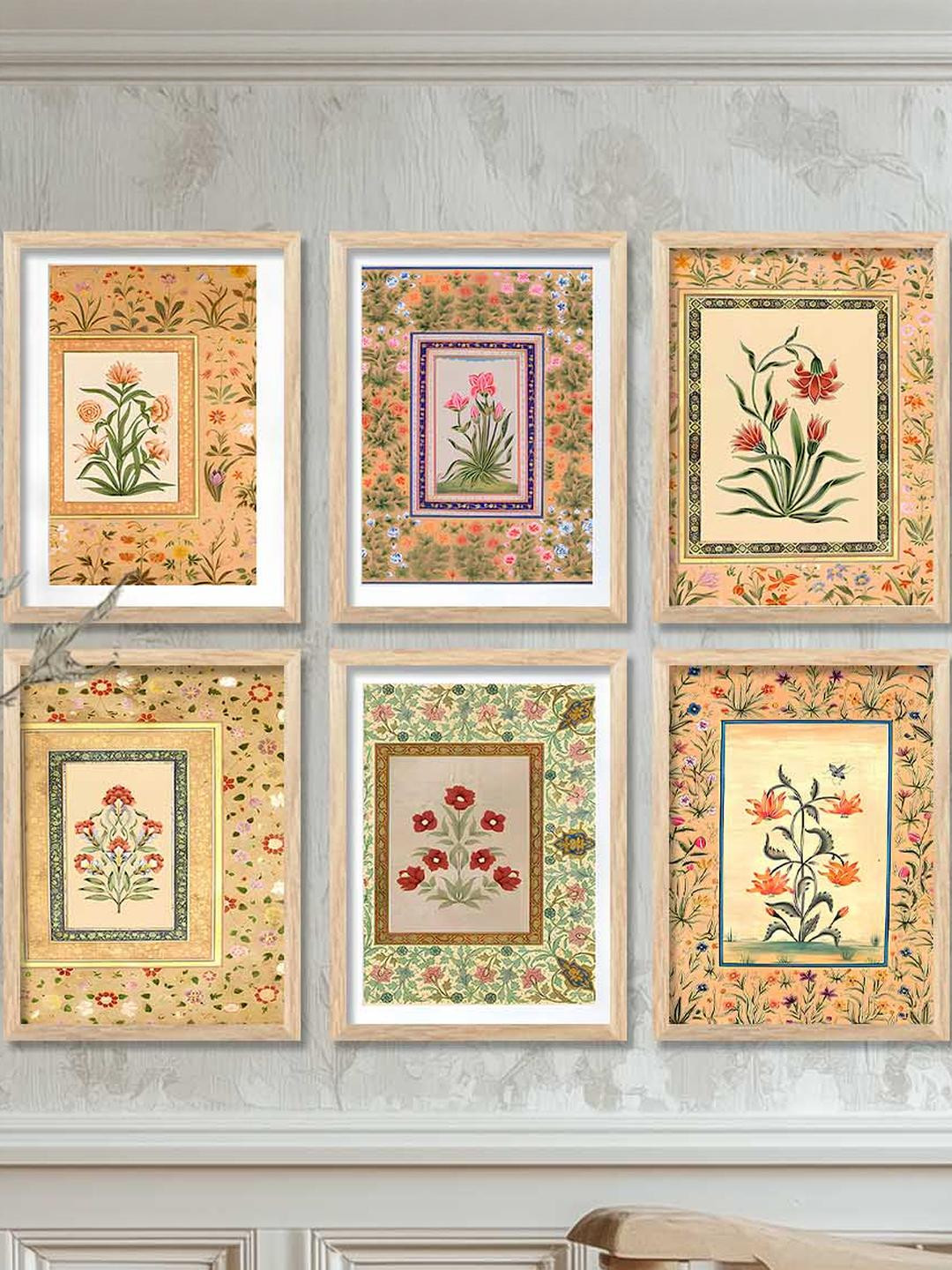 WALLLANE Traditional Wall Art Pantings With Frame