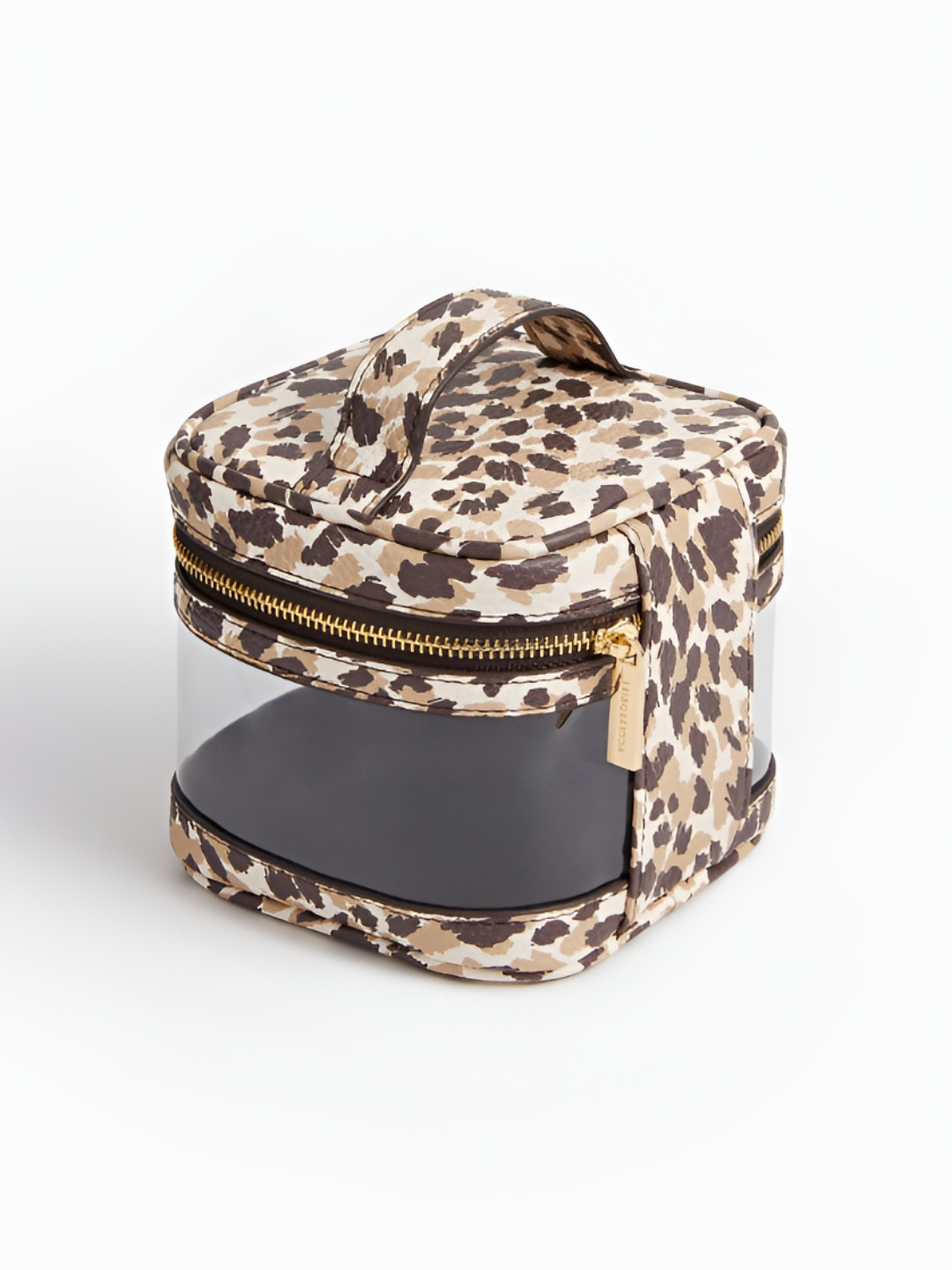 Accessorize London Cheetah-Printed Mini Make-Up Pouch