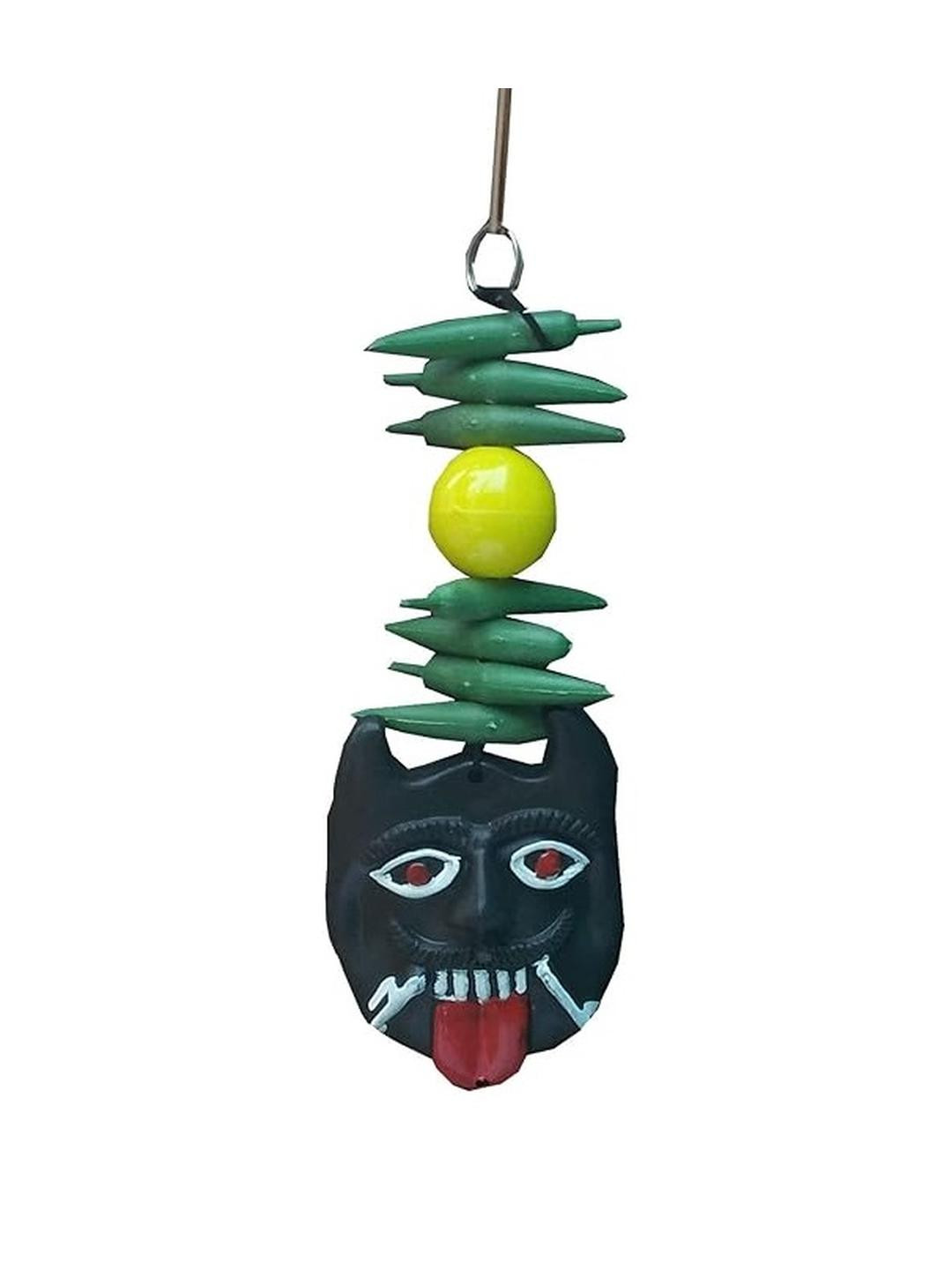 APNA KANHA Mahakal Face Plastic Mask Nazar Suraksha Kawach