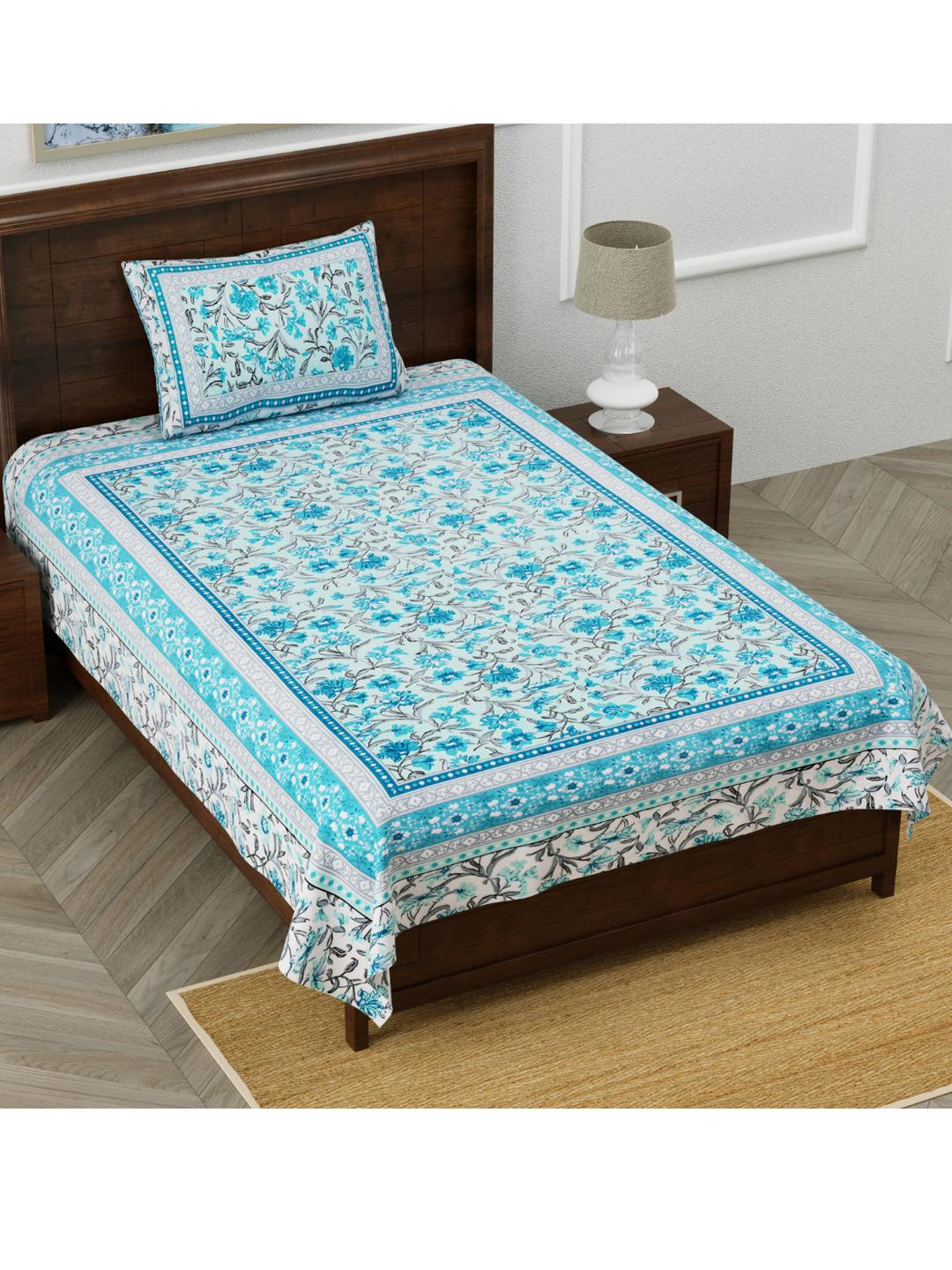 Shubastik Blue Bedsheets