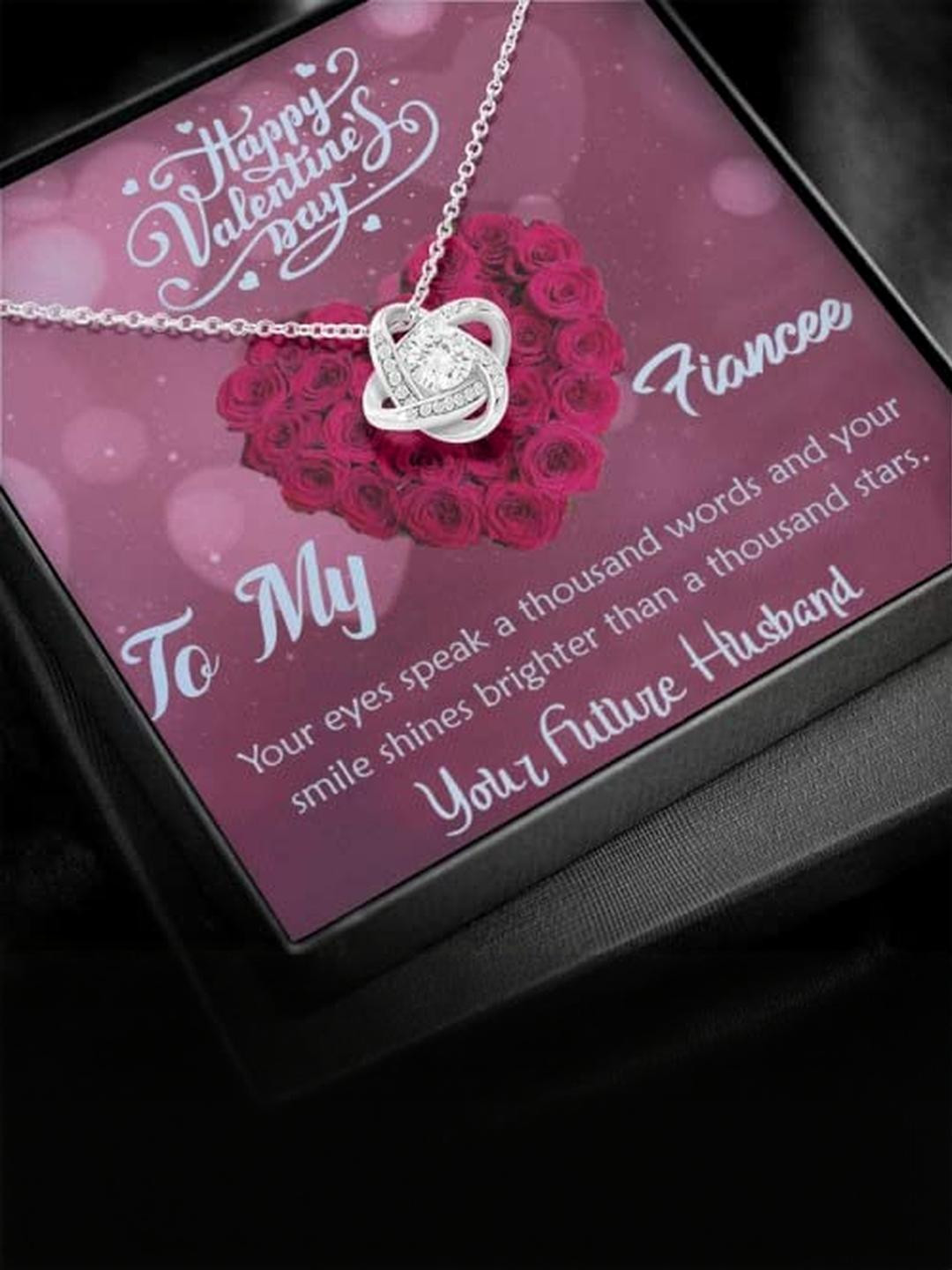 Sterling SilverRomantic Valentine's Day Gift for Wife to be| Necklace to Gift Women & Girls | With