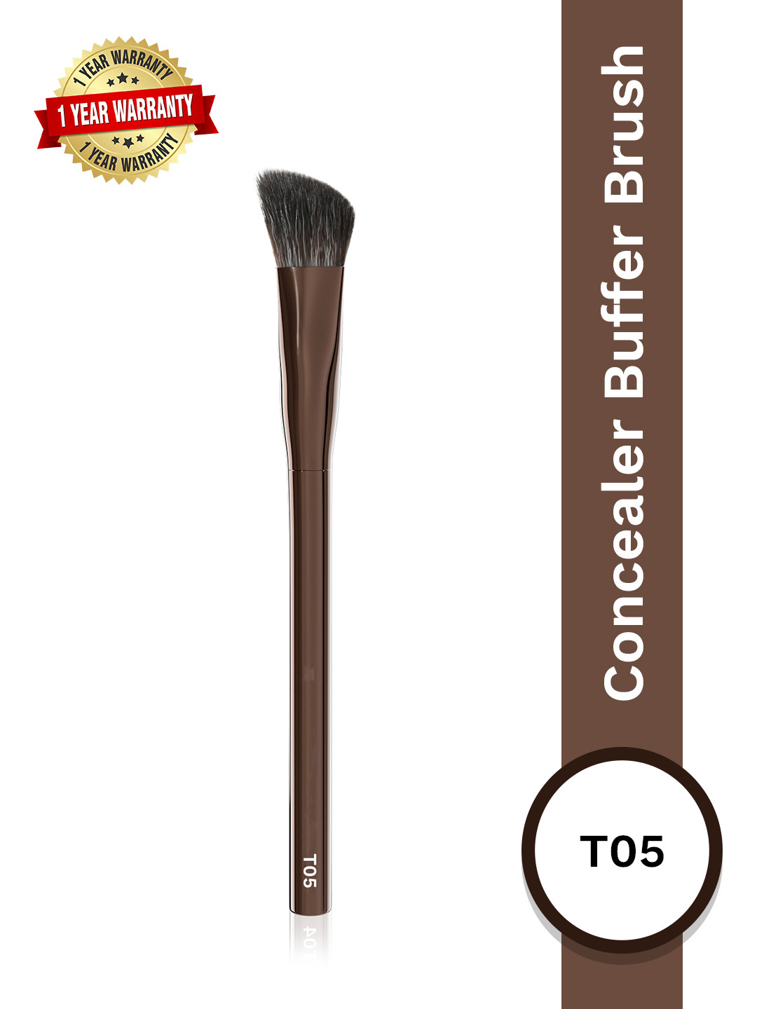 PAC T05 Concealer Buffer Brush - Brown