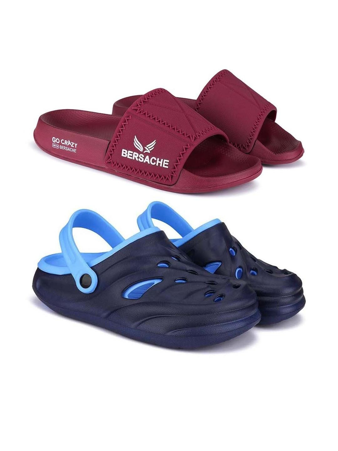 BERSACHEPack of 2 Men Comfort Sandals