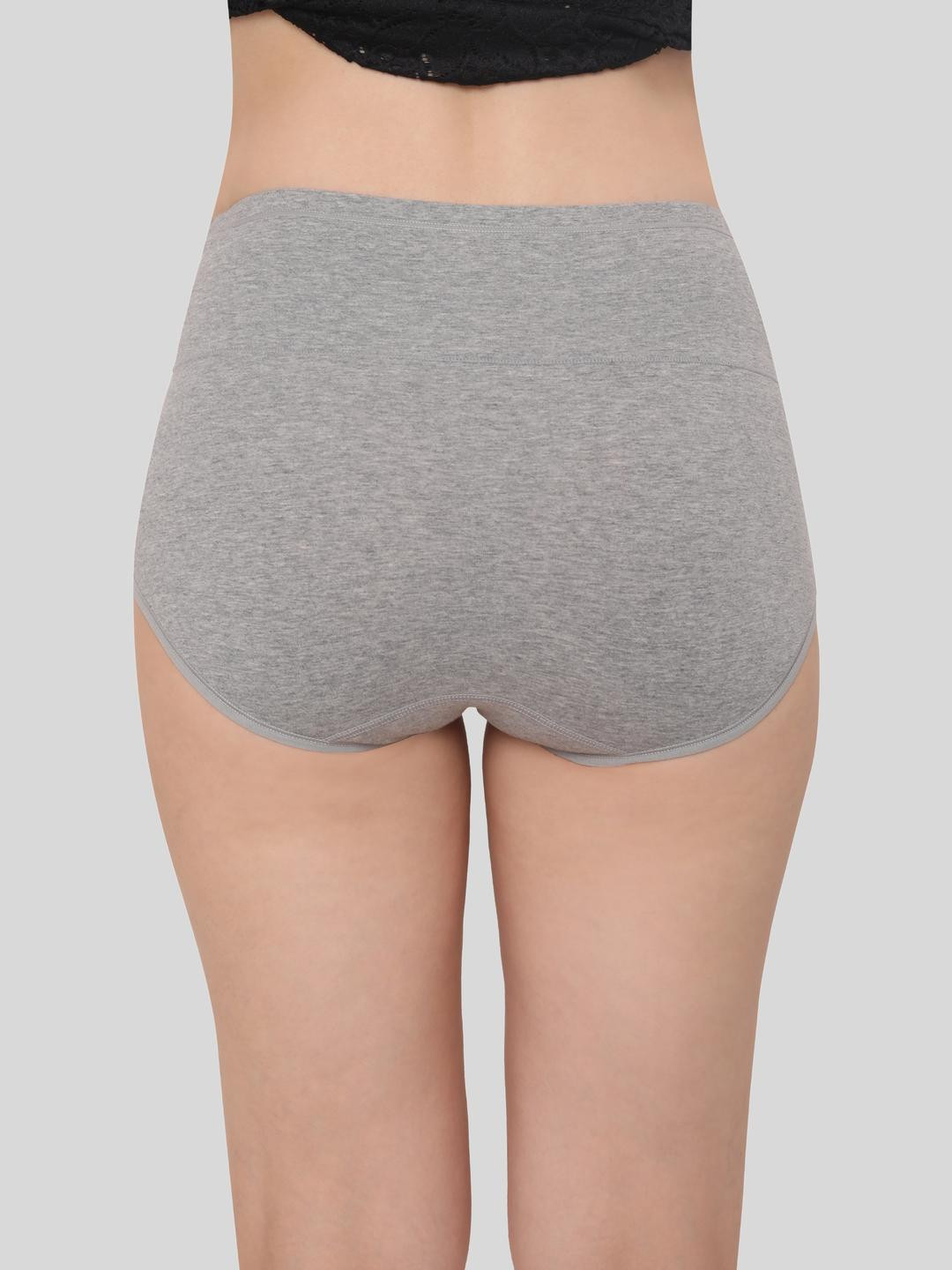 Glamoras Women Set of 2 Tummy Control Seamless High Waist Shapewear