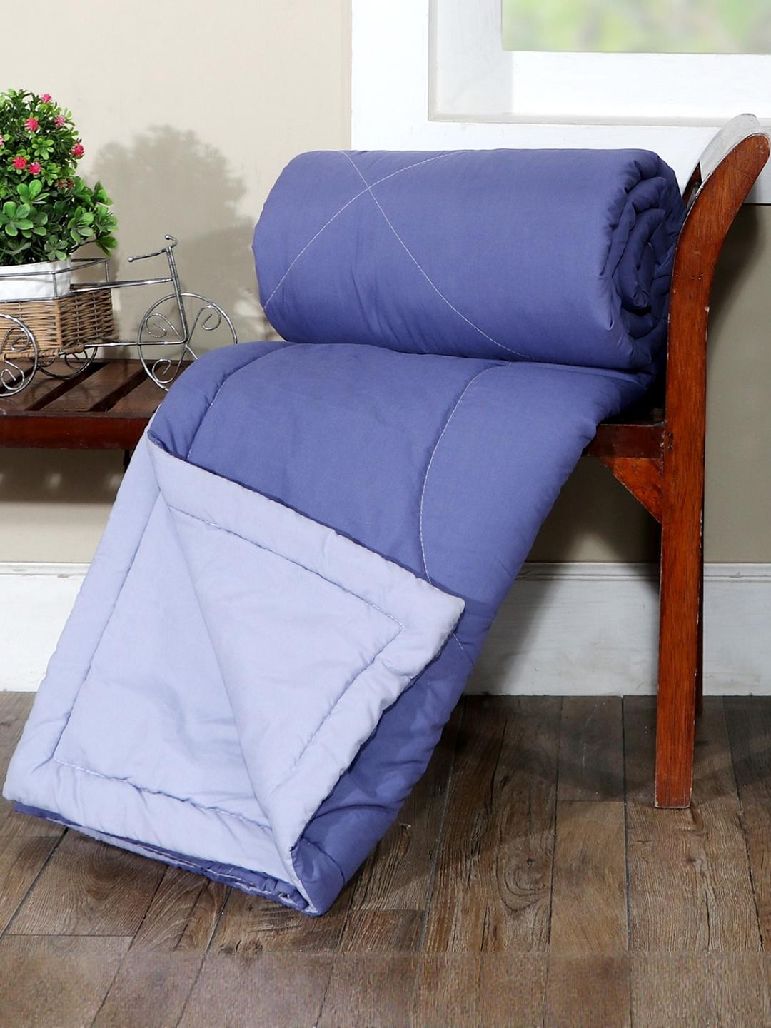 REALDREAM Blue AC Room Double Bed Comforter