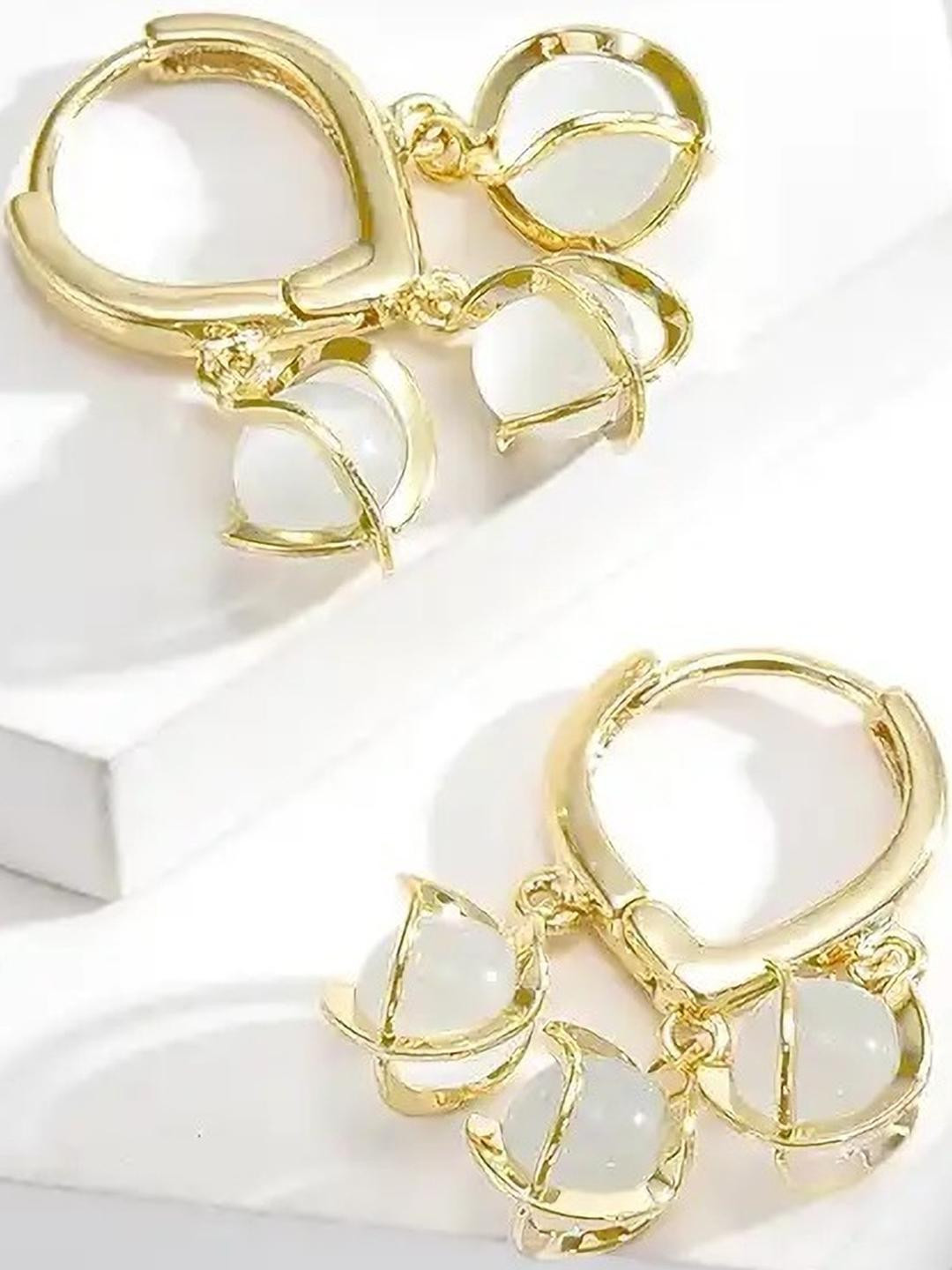 ONUYX Gold Drop Earrings
