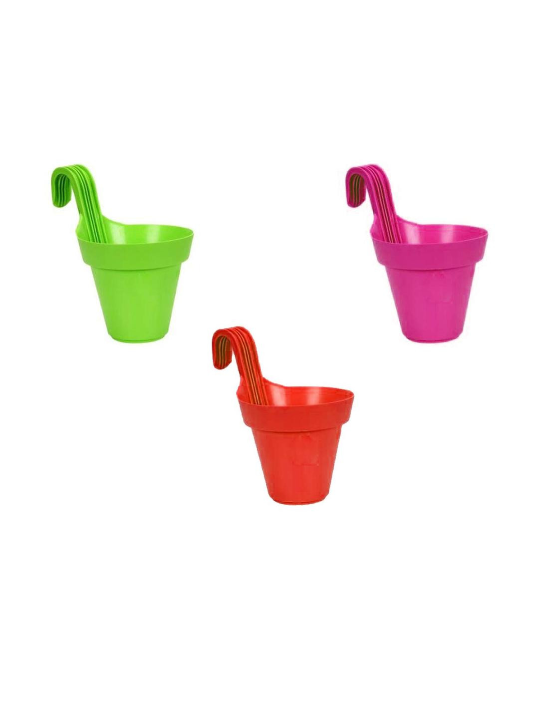 Go Hooked 3Pc Hanging Flower Pots