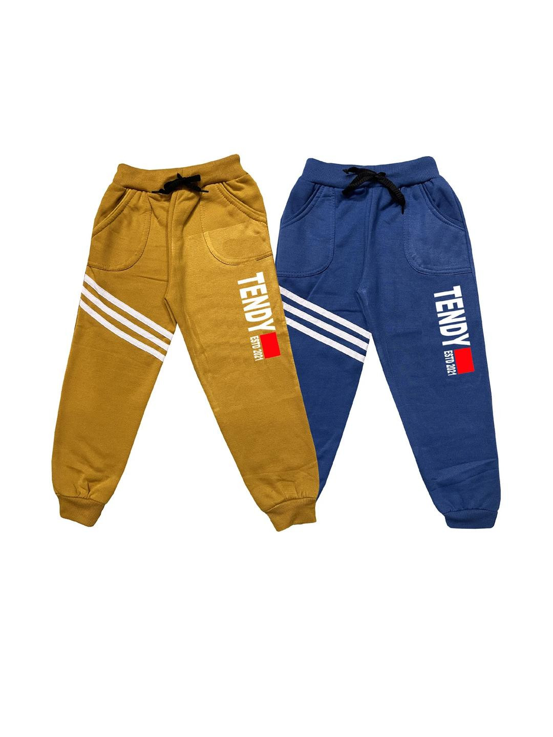 100LUCK Unisex Yellow Track Pants