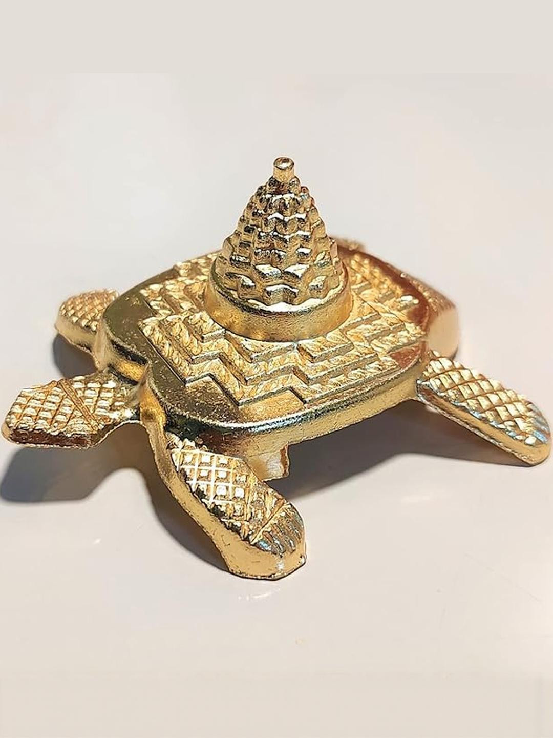 APNA KANHA MERU Shree Yantra On Tortoise Showpiece