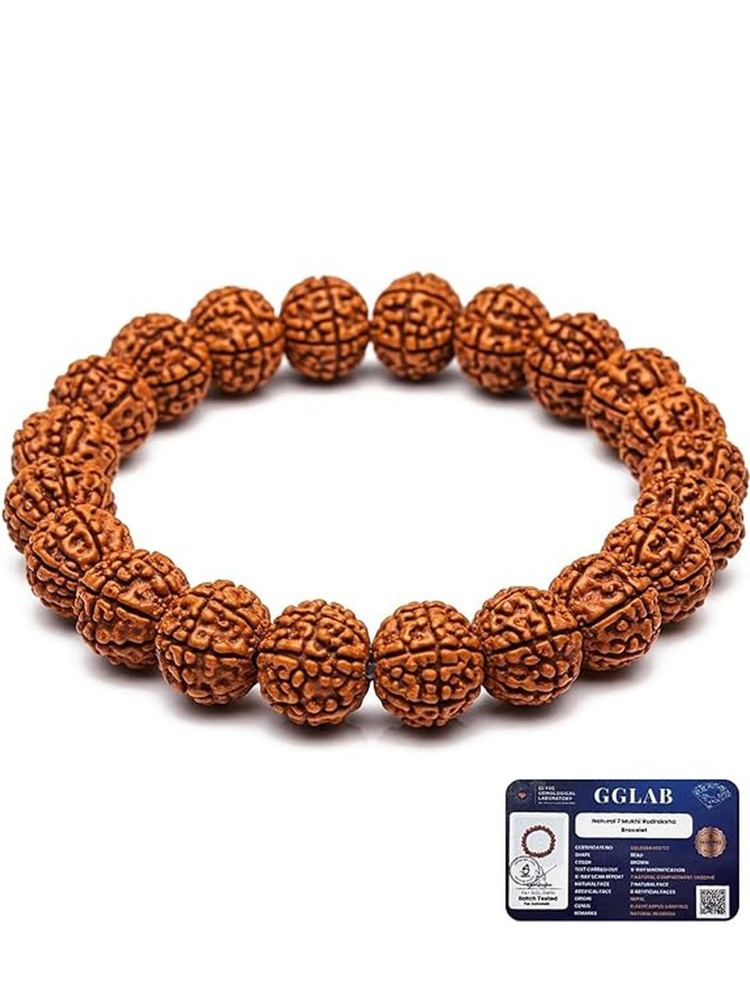 HEALINGGEMS 5 Mukhi Rudraksha Bracelet