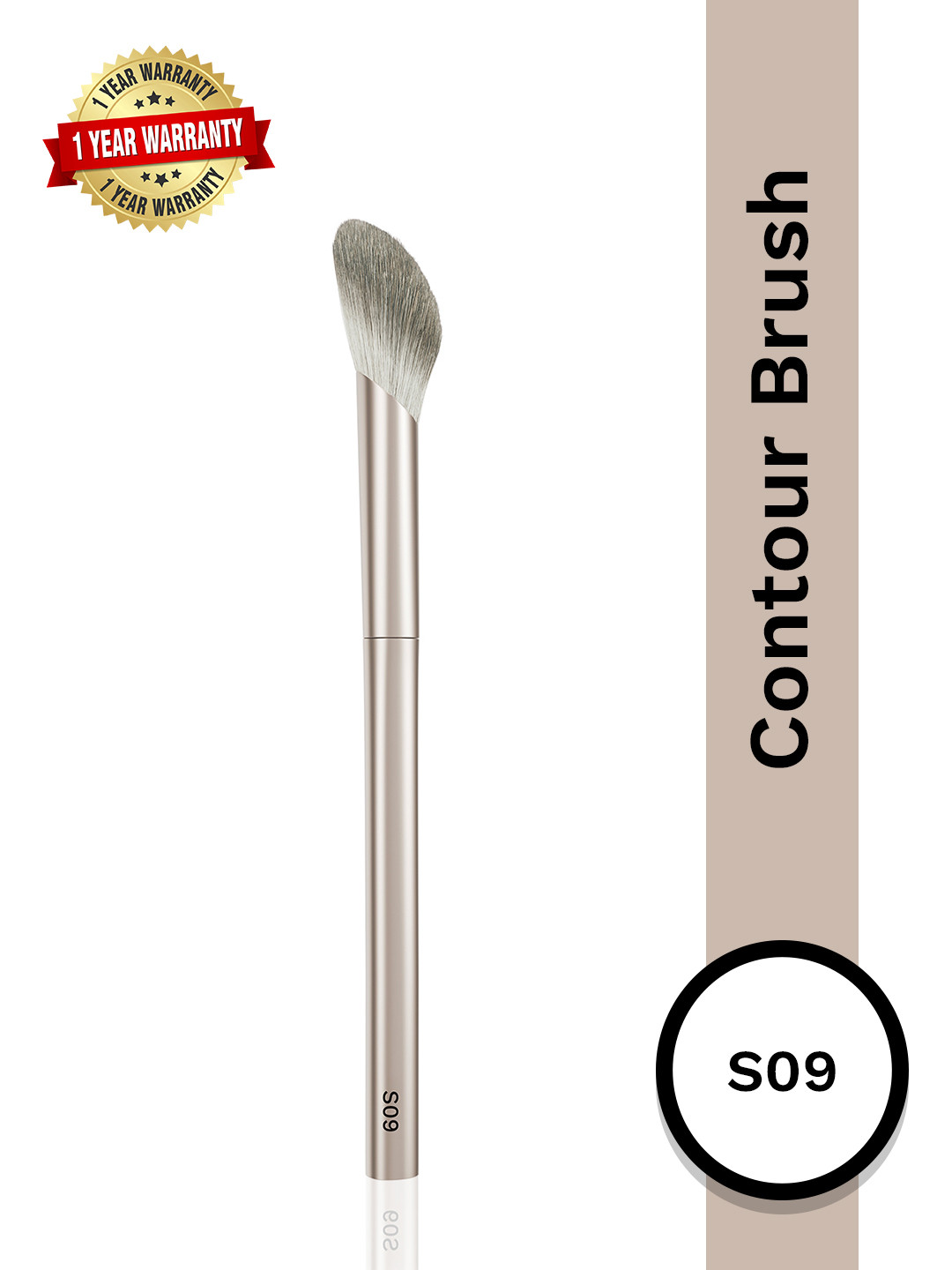 PAC S09 Contour Brush - Rose Gold