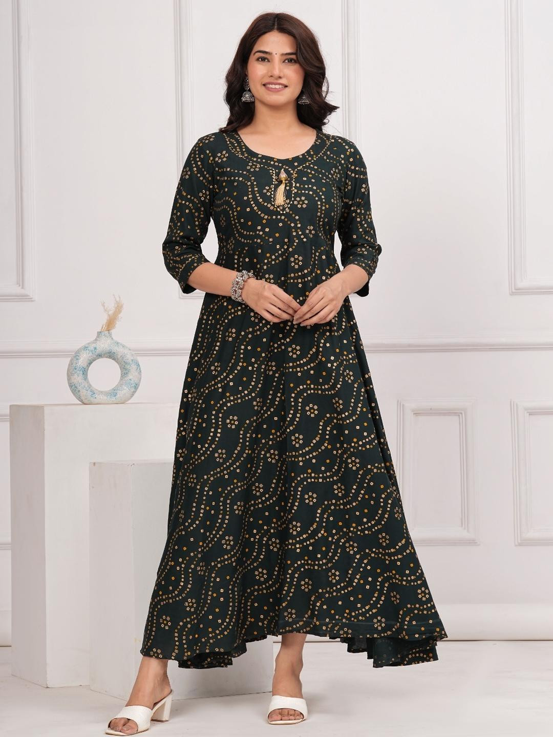 SMIEN Women Viscose Rayon Kurtas