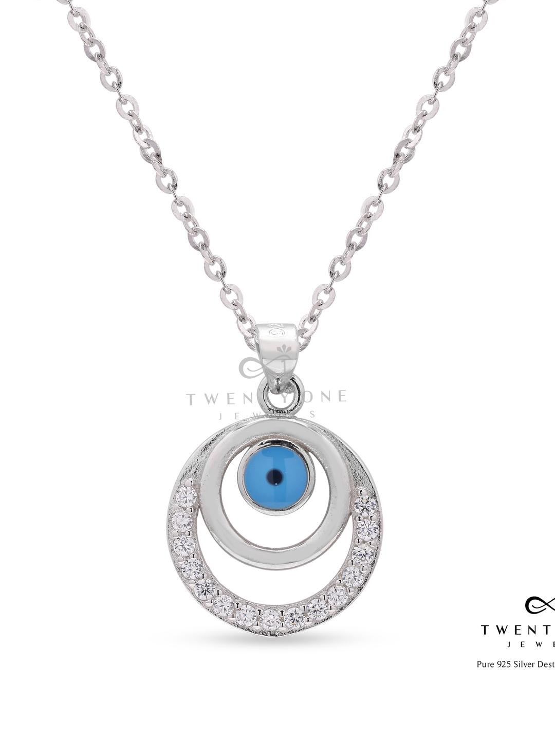 925 Silver Evil eye Pendant