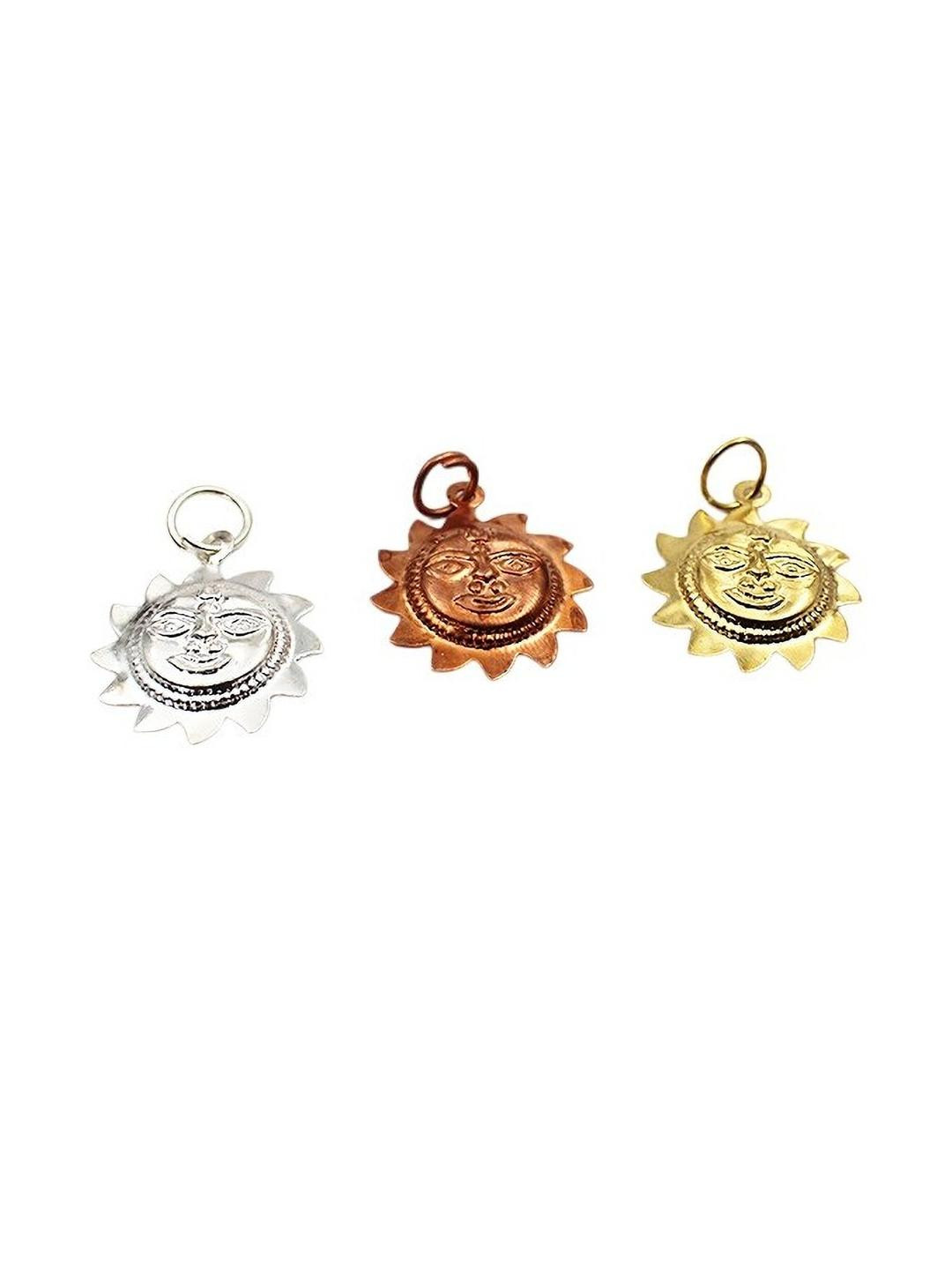 Pack of 3 Different Small Suraj Locket