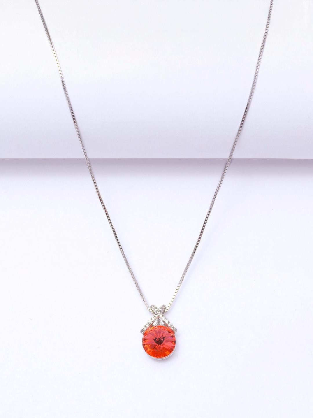 925 Silver Solitaire Pendant