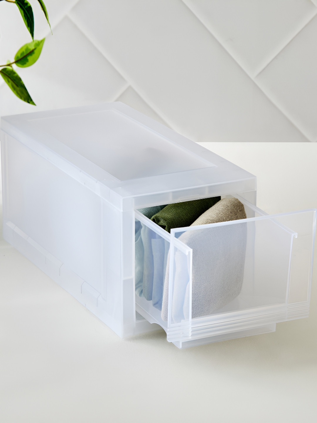 Home Centre Transparent Regular Drawer Organisers