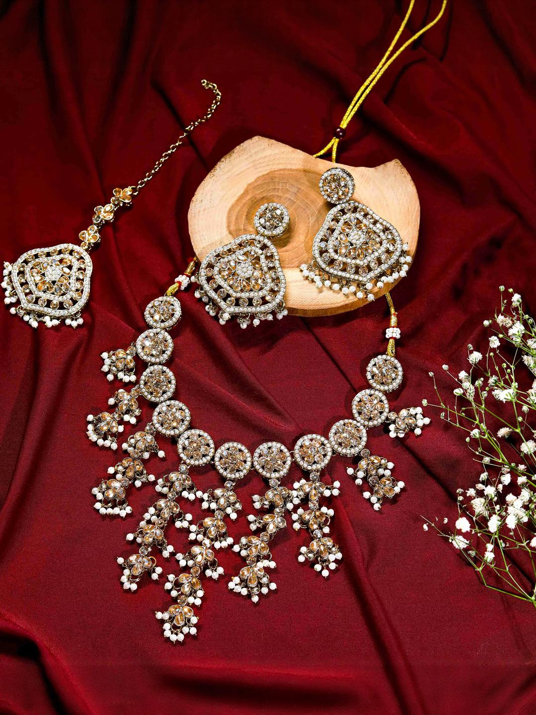 zarmar fashion Women SilverJewellery Set