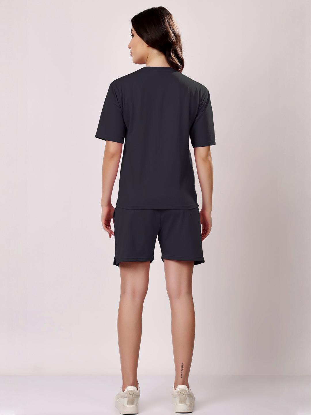 FITIN OUTFIT Graphic Printed NightSuit Set