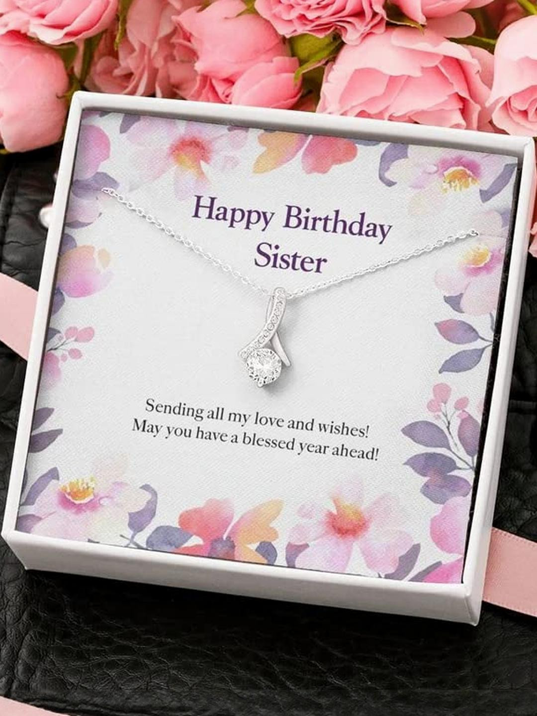Best Birthday Gift For Sister - 925 Sterling Silver Pendant