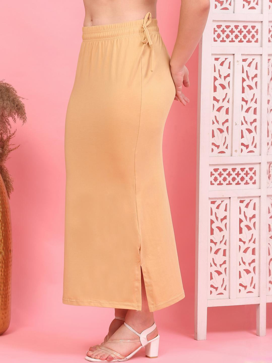 GANIX FASHION THAT DEFINE YOU Beige Cotton Shapewear