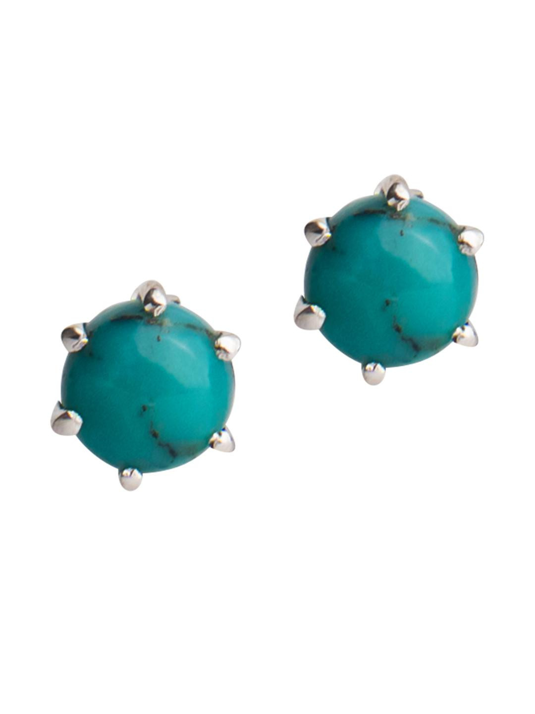 FUSIONARI Women Turquoise Blue Earrings