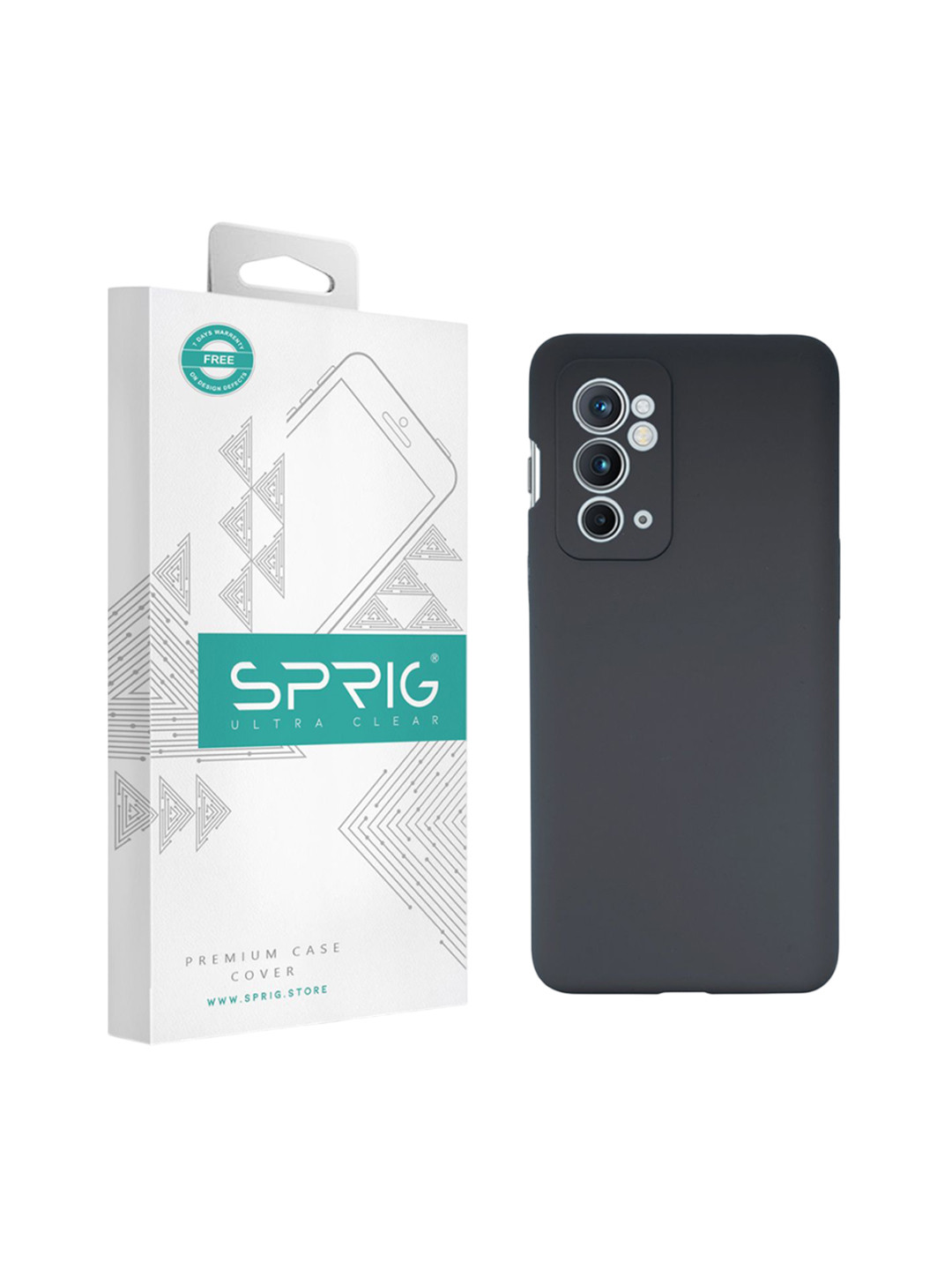SPRIG OnePlus 9Rt 5G Liquid Silicone Back Cover