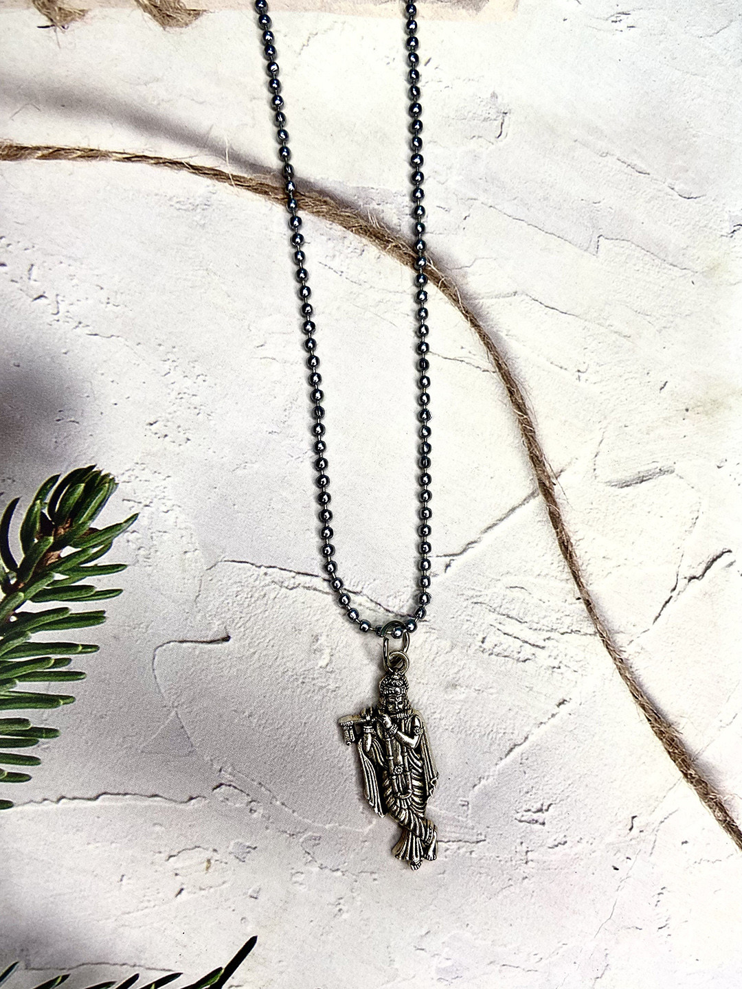 Psight Unisex Krishana Pendant With Chain