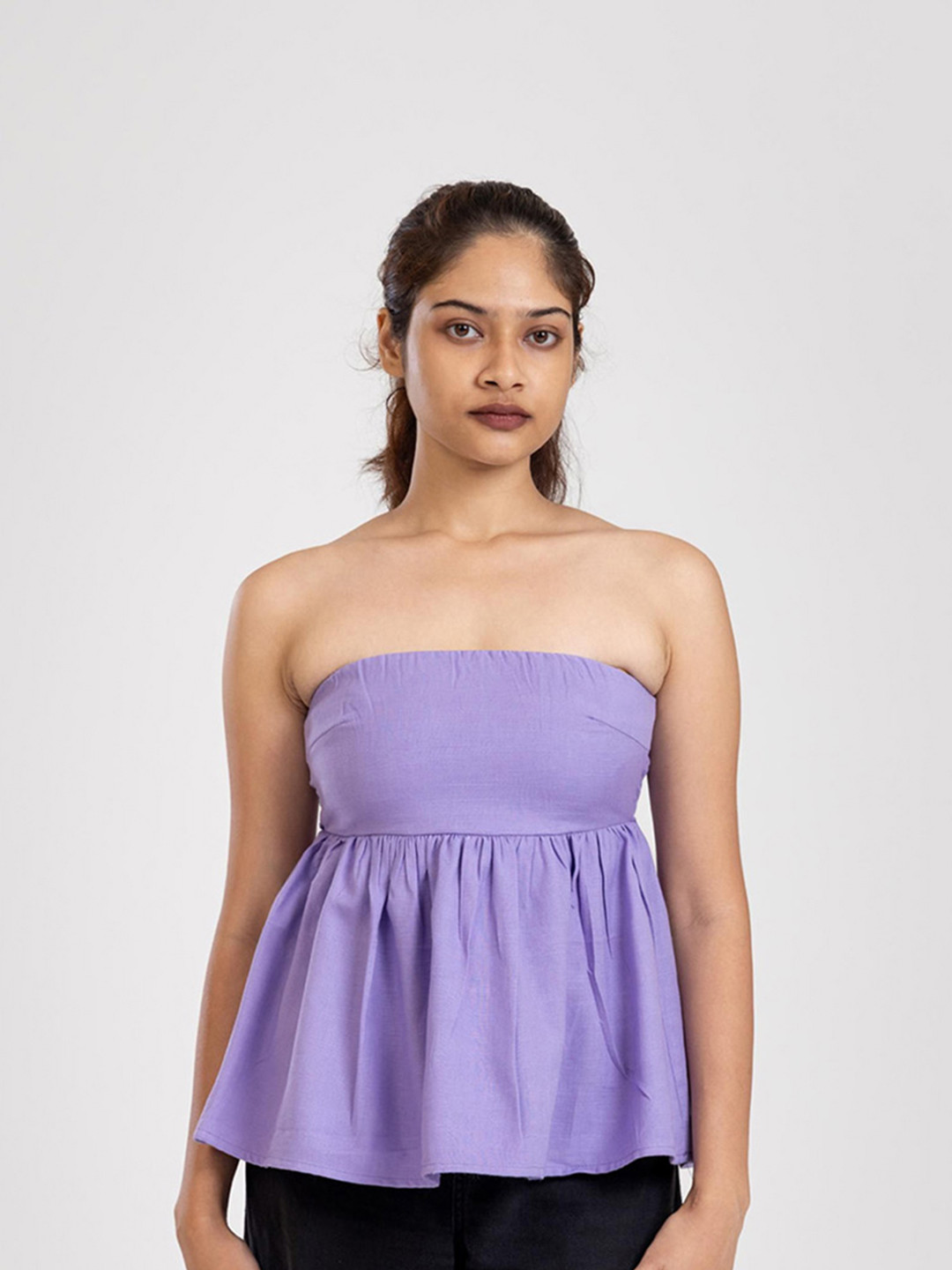 Past Modern Women Cotton Tube Top