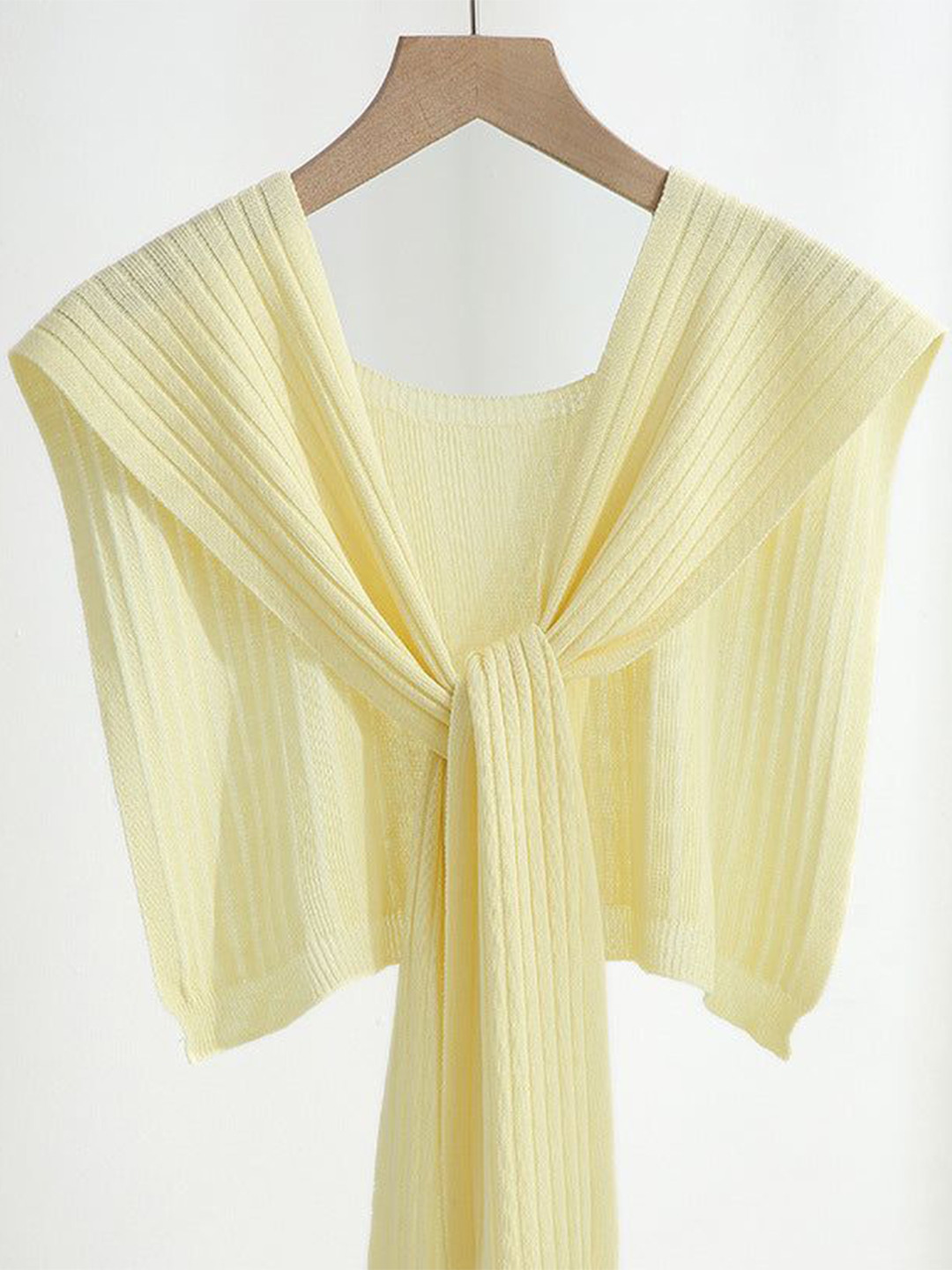 QUECY Women Ribbed Stole