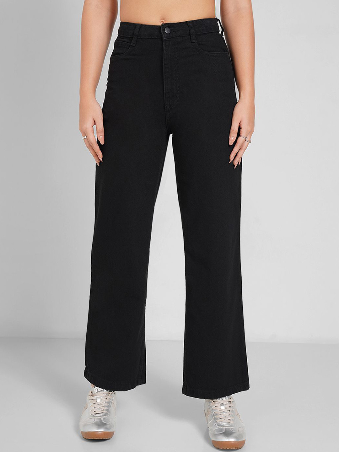 SF JEANS by Pantaloons Women Wide Leg High-Rise Jeans