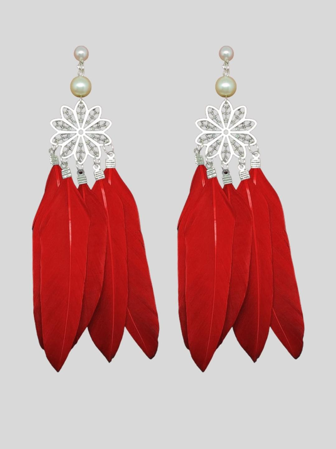 Weariton Silver Star Red Feather