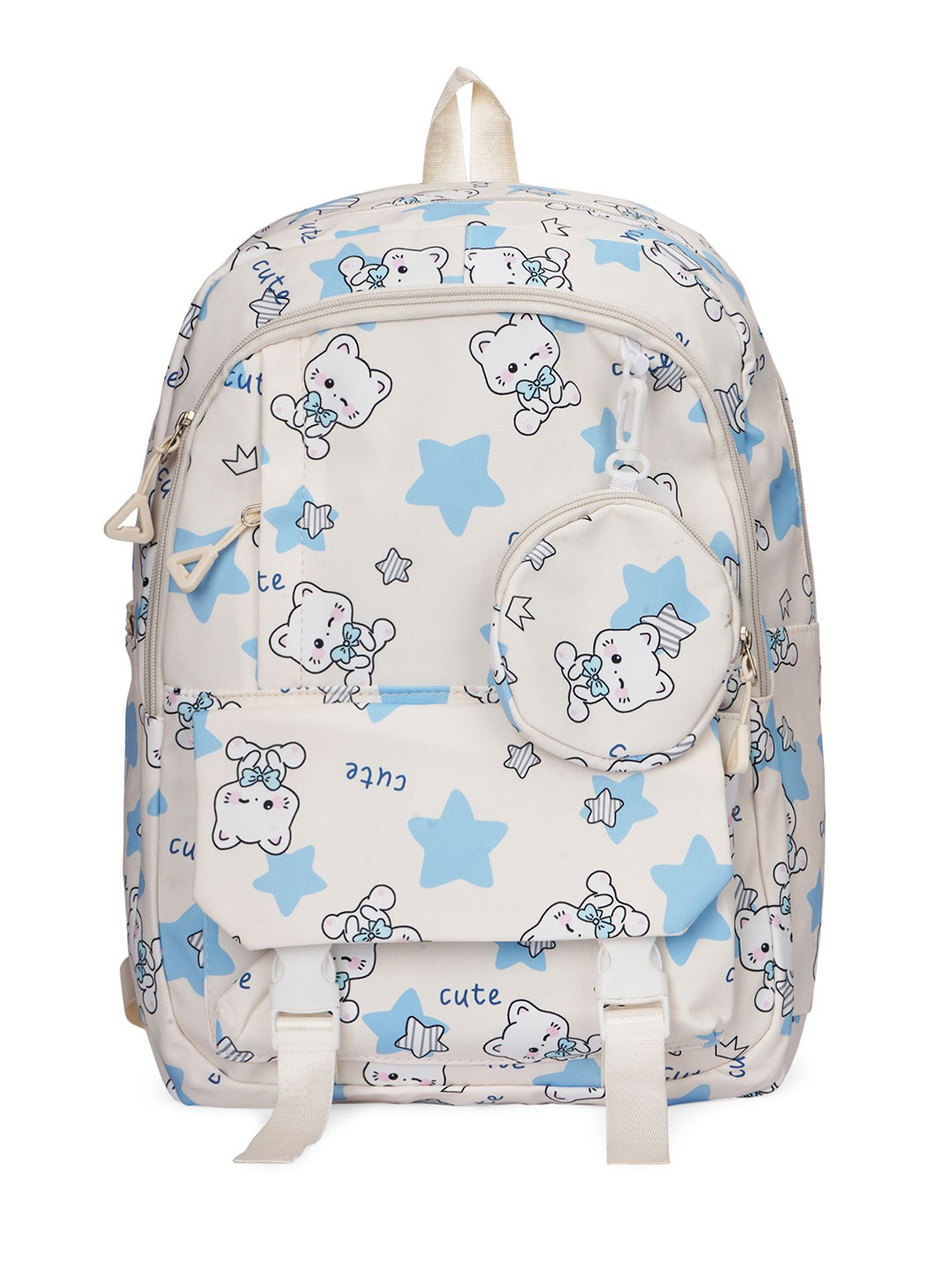 Kids On Board Graphic Print Lightweight Water Resistance Backpack