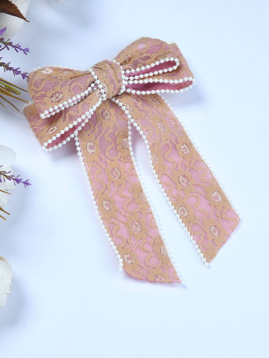 FUNKRAFTS Girls Lace French Barrette