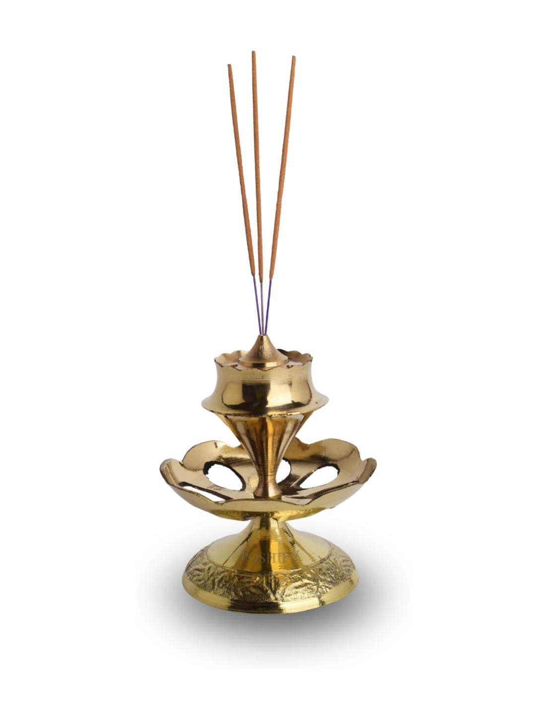 POSHIFY Brass Incense Stick Holder