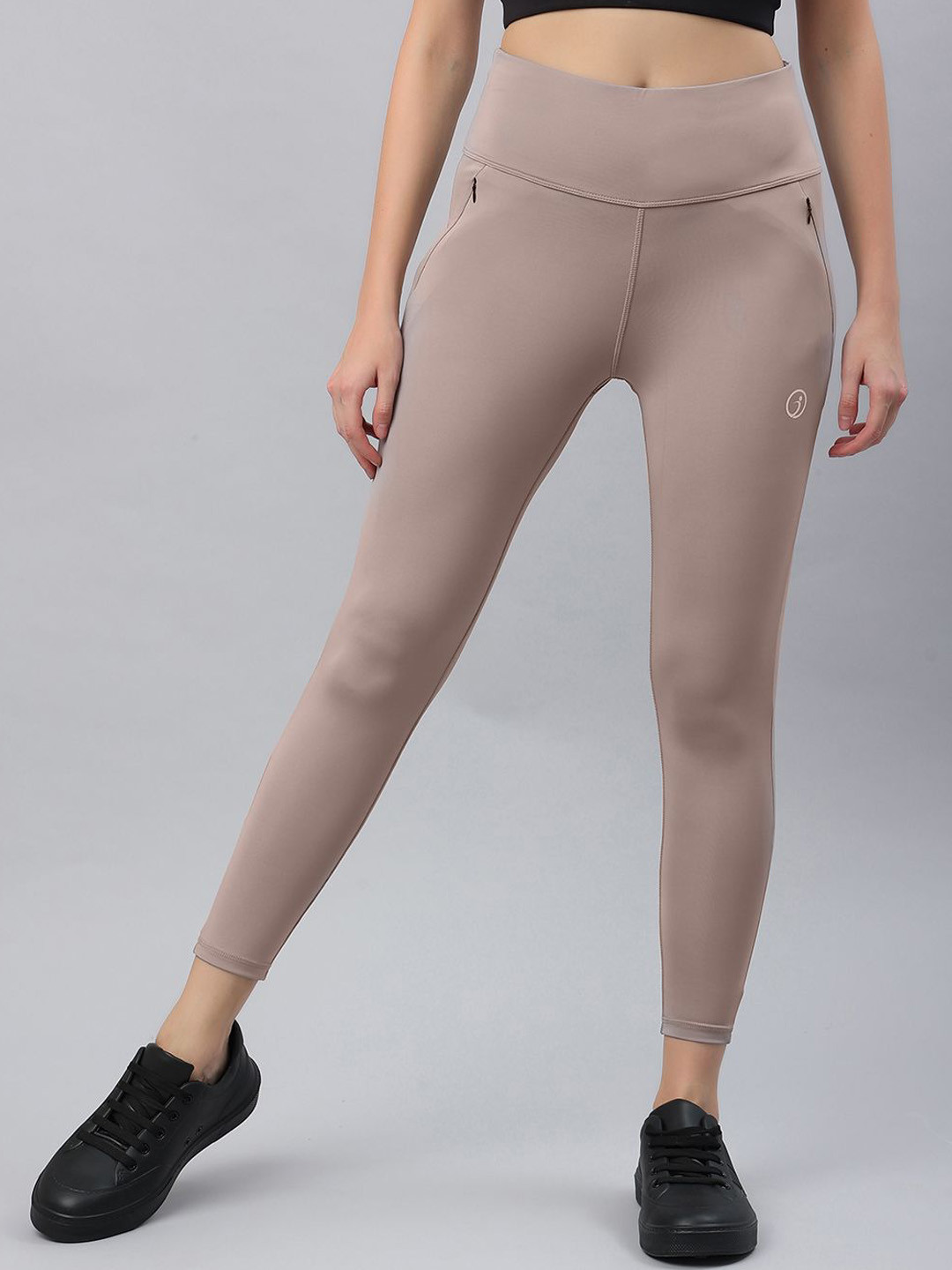 Luxora Women High-waisted Ankle-Length Workout 4-way Stretch Yoga Pants With Side Pocket