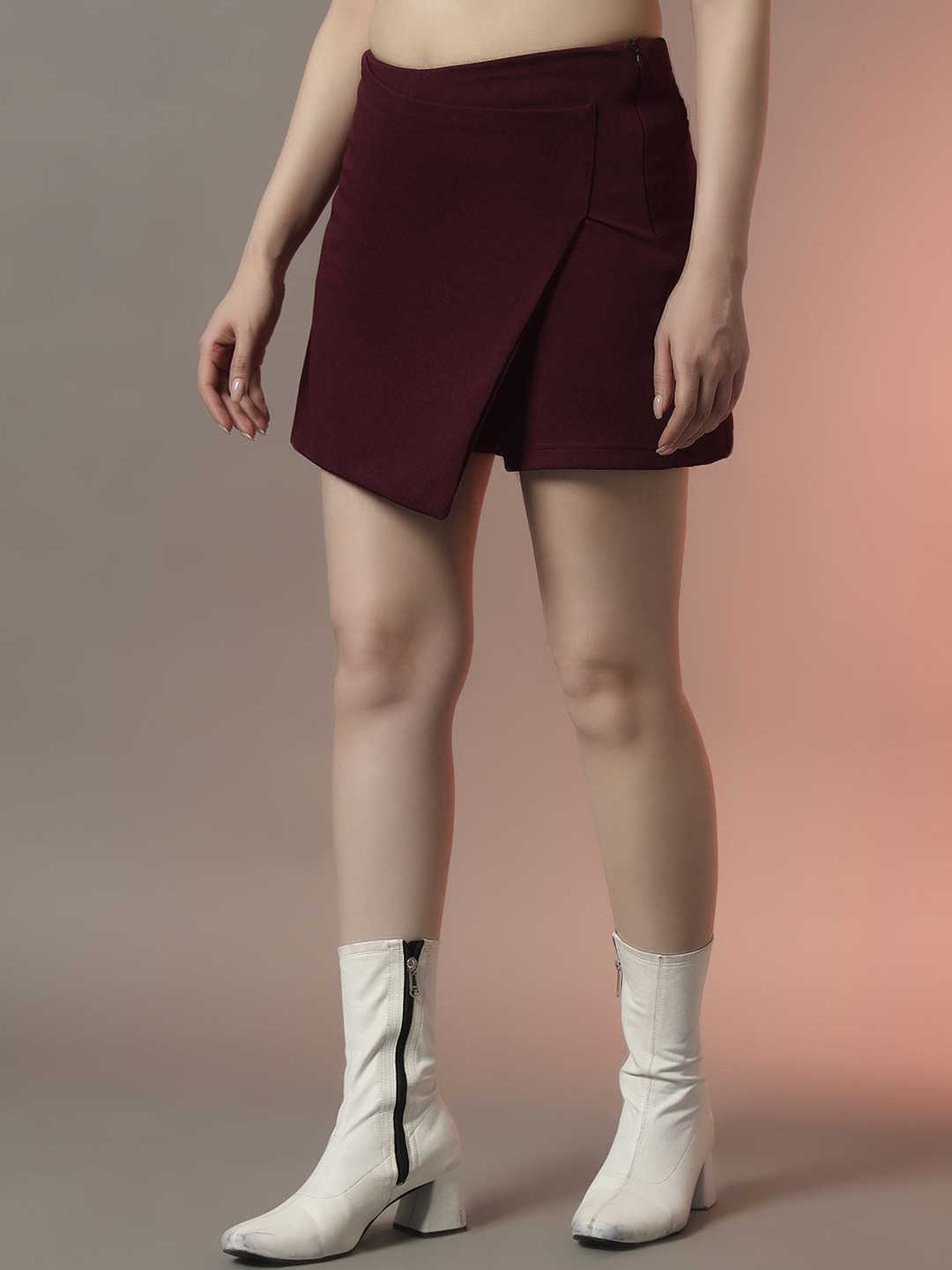 CORSICA Women Straight Cross Over Mini Skorts