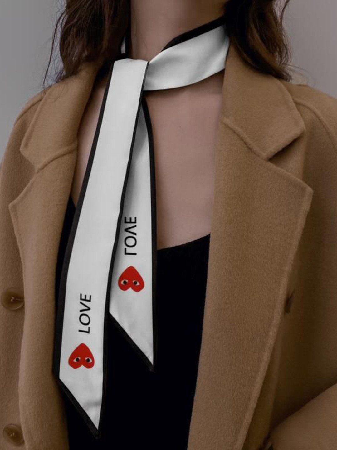 QUECY Women Typography Printed Scarf