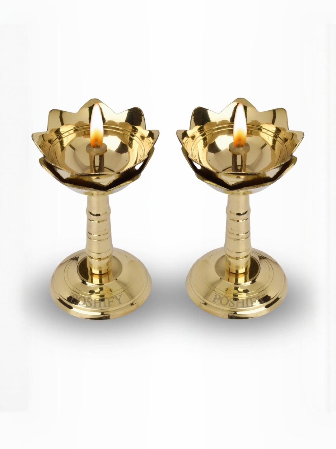 POSHIFY Kamal Pyali Diya - Elegant Lotus-Shaped Diya