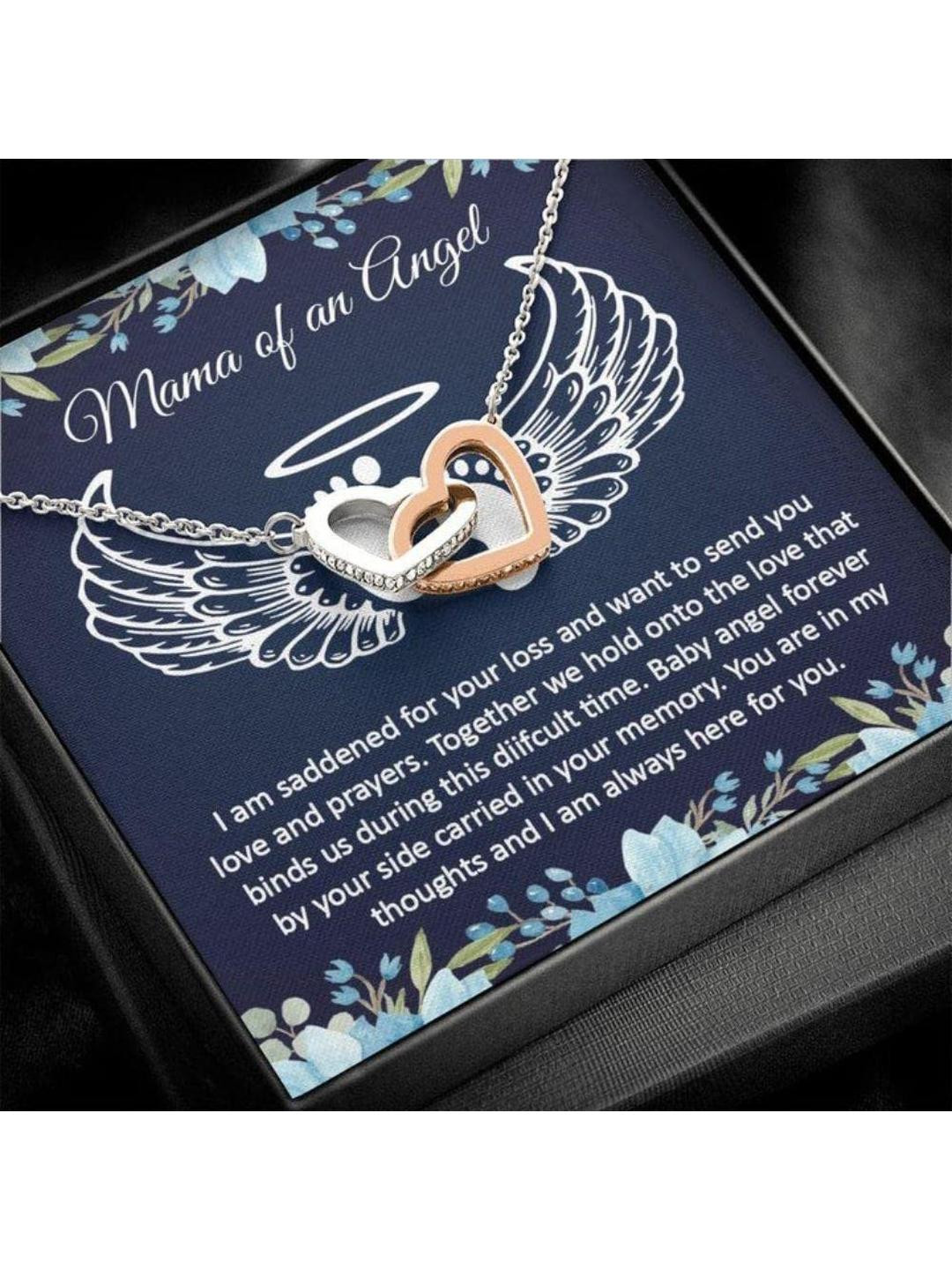 Sterling Silver Gift Miscarriage Gift, Baby Loss Gift, Child Loss Gift, Mama To An Angel, Condolenc