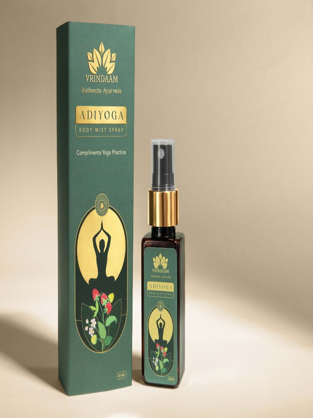 VRINDAAM Adiyoga Mist Body Spray- 50 ml