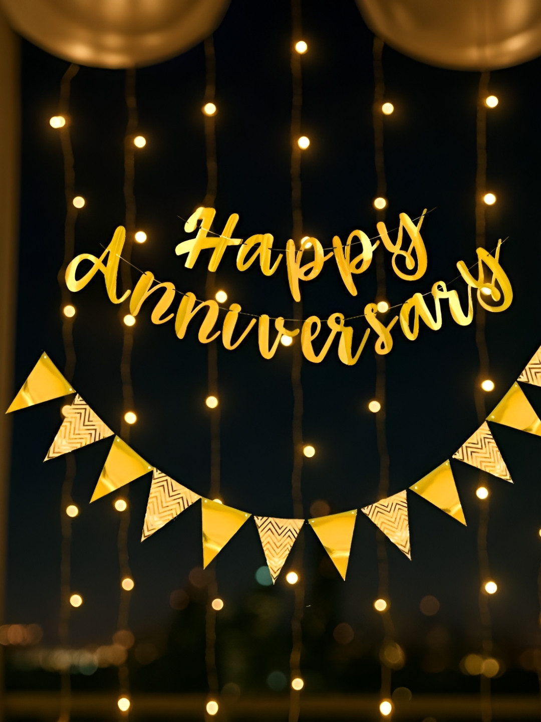 Special You Yellow 3 Pieces Wedding Anniversary Decor