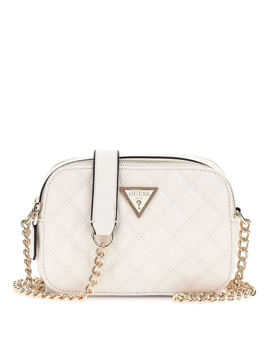 GUESS Women Textured Structured Quilted Shoulder Bag