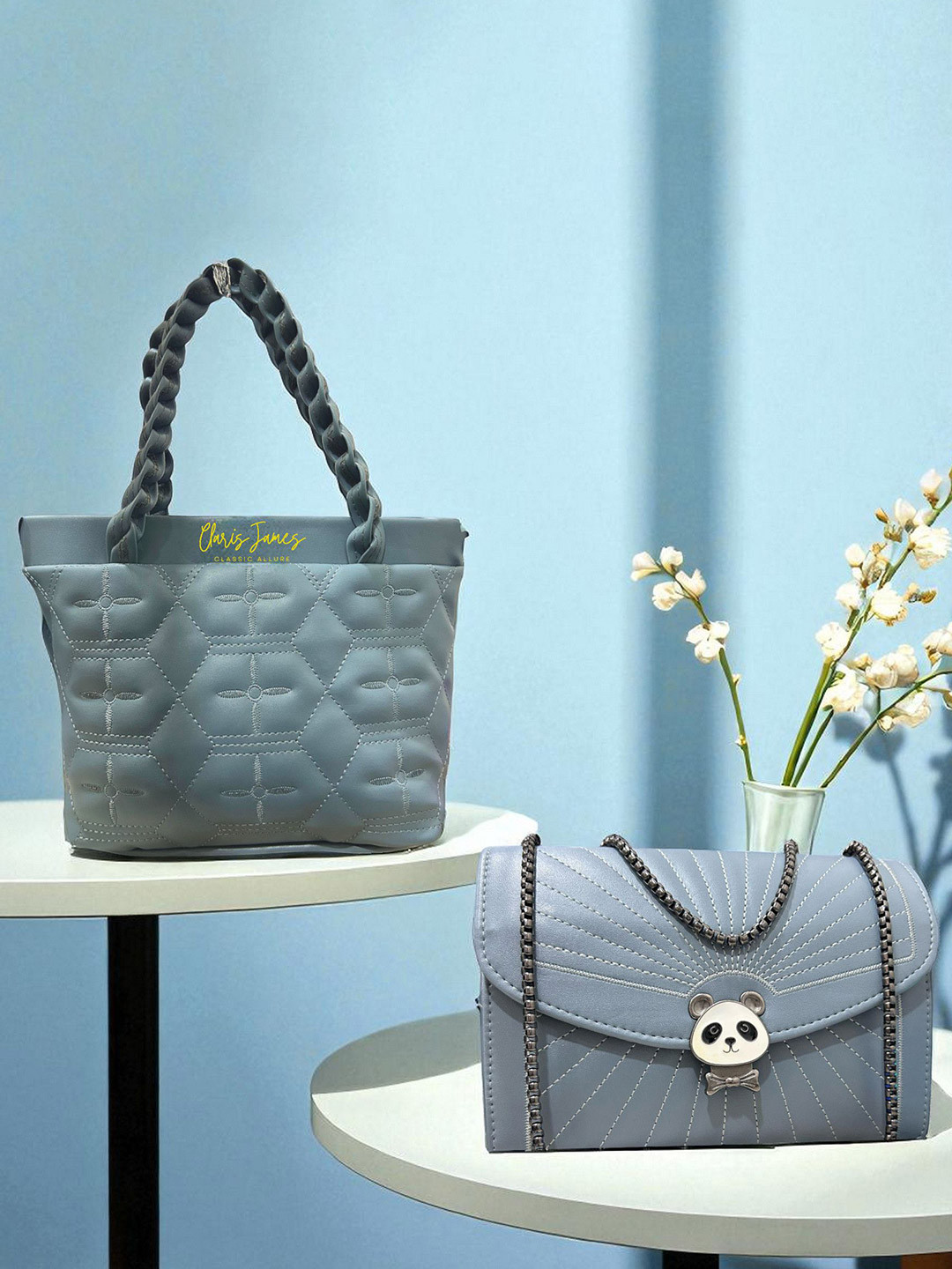 CLARIS JAMES Set Of 2 Sling Bags