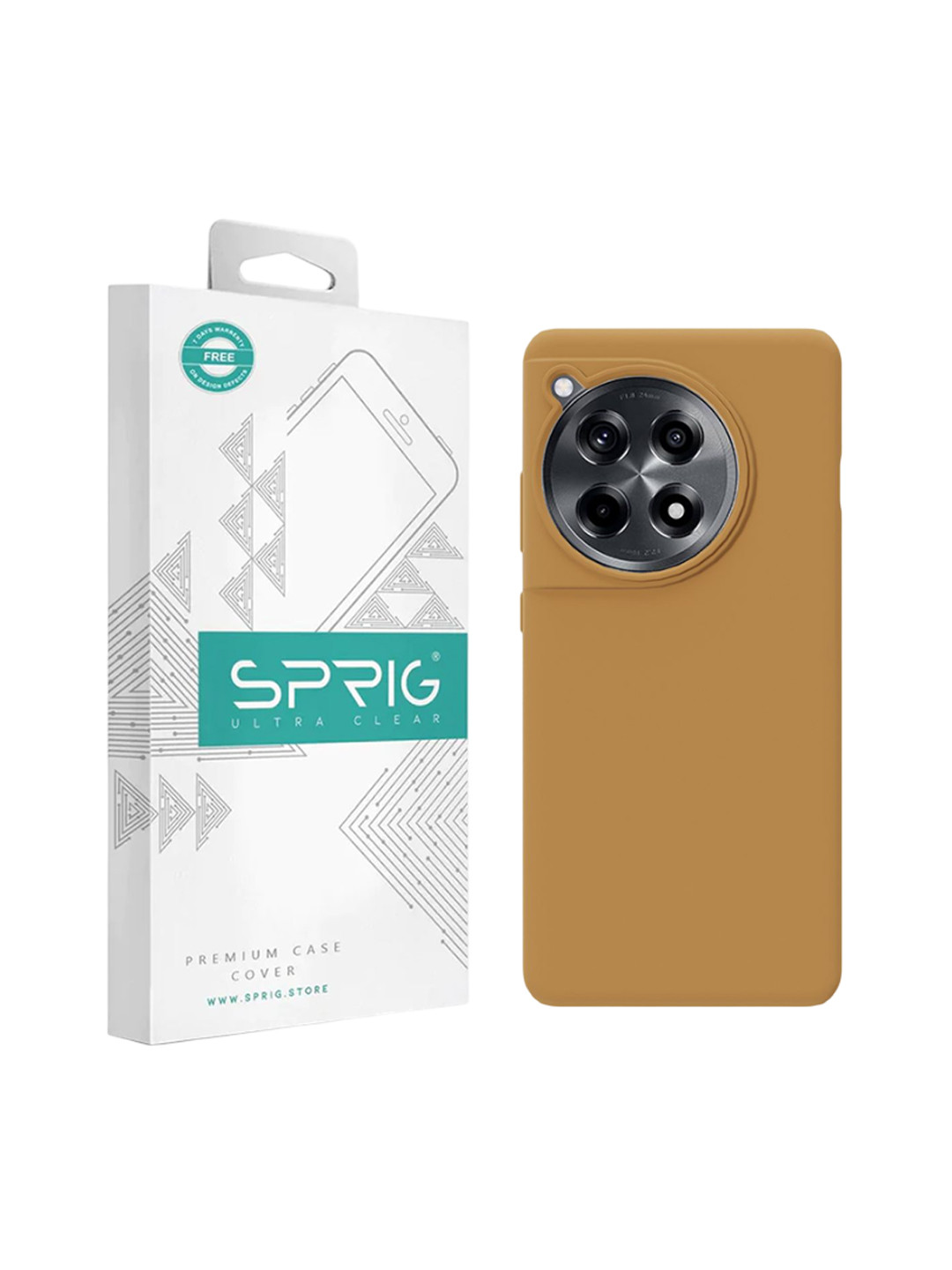 SPRIG OnePlus 12R Liquid Silicone Back Cover